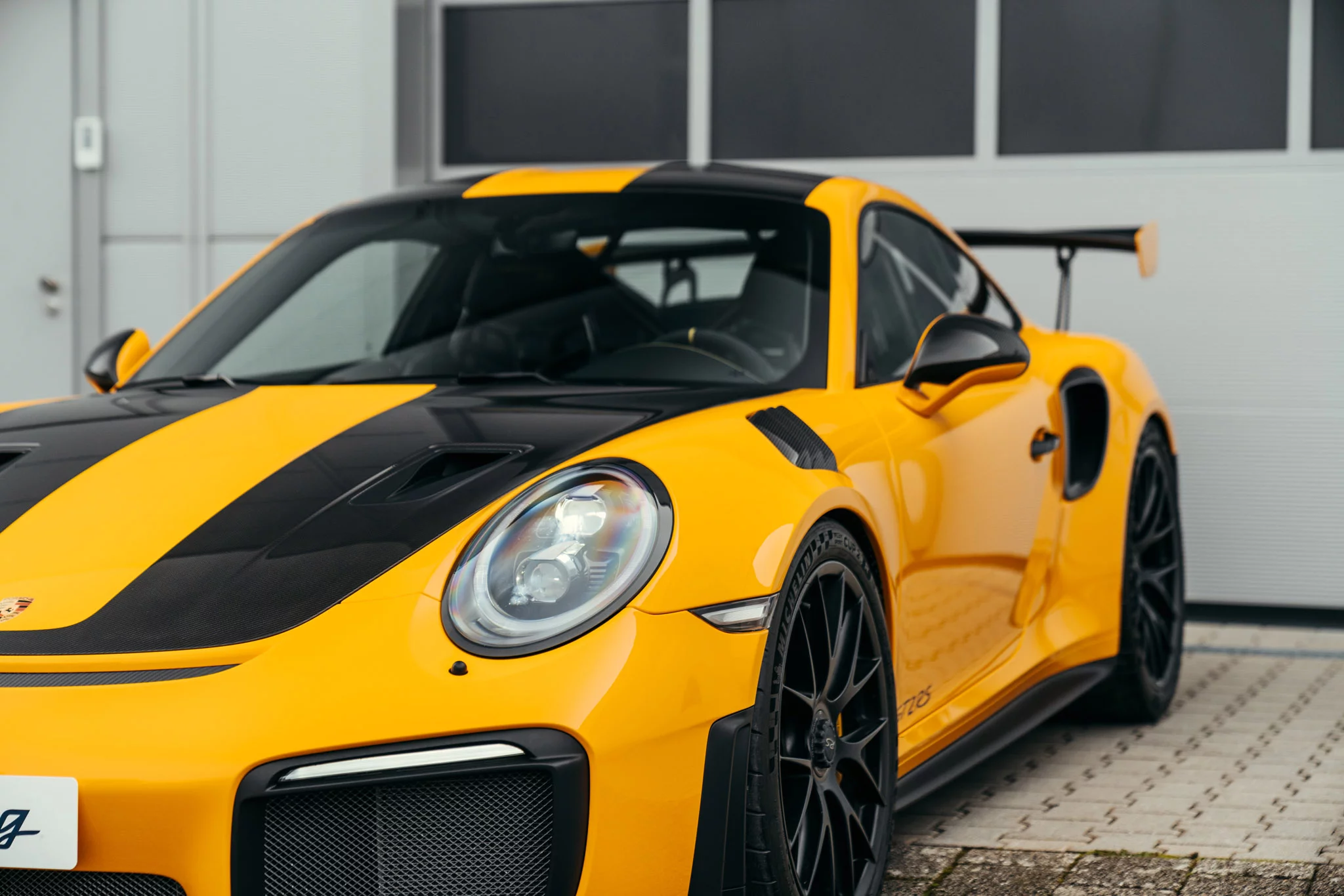 Signal Yellow Porsche 911 GT2 RS