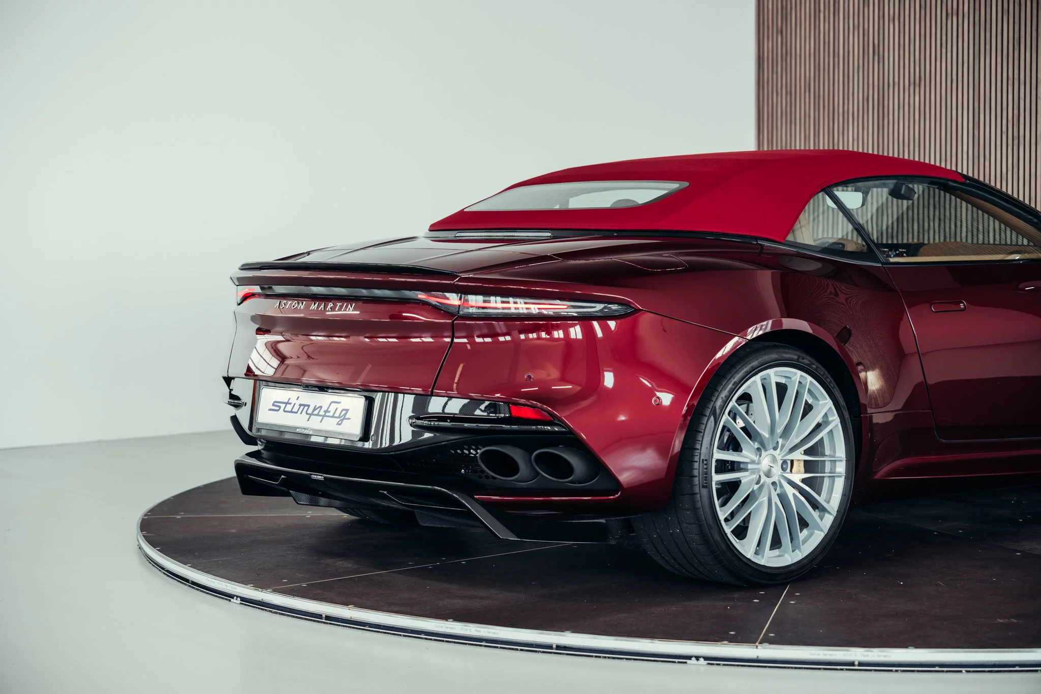 Liquid Crimson Aston Martin DBS