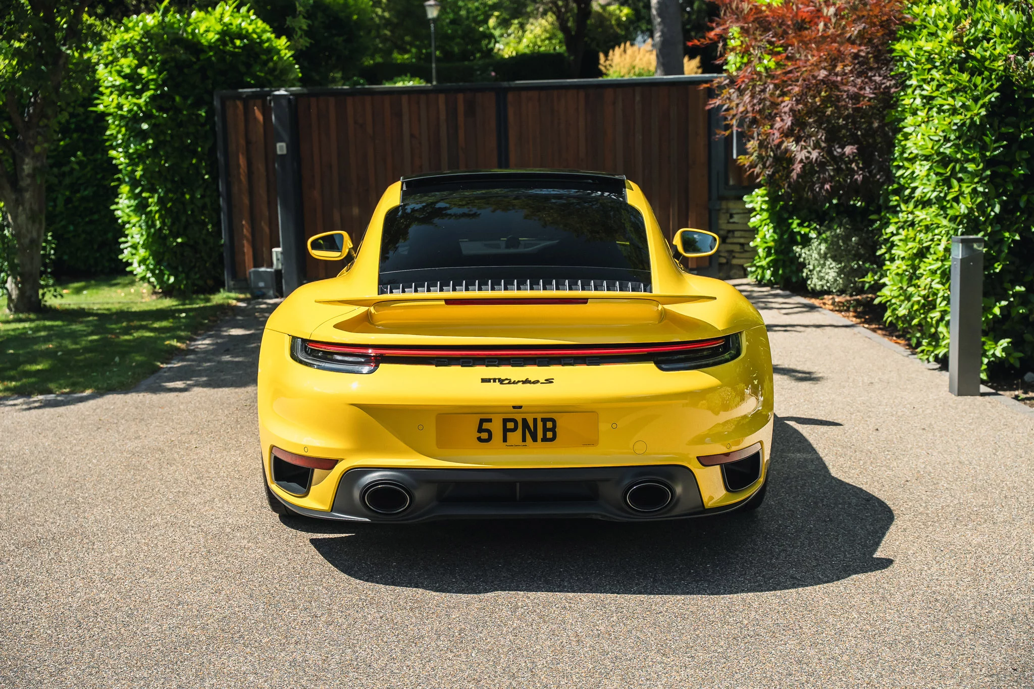 Racing Yellow Porsche 911 Turbo