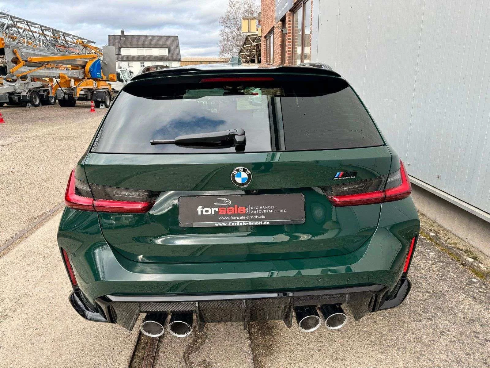 British Racing Green BMW M3