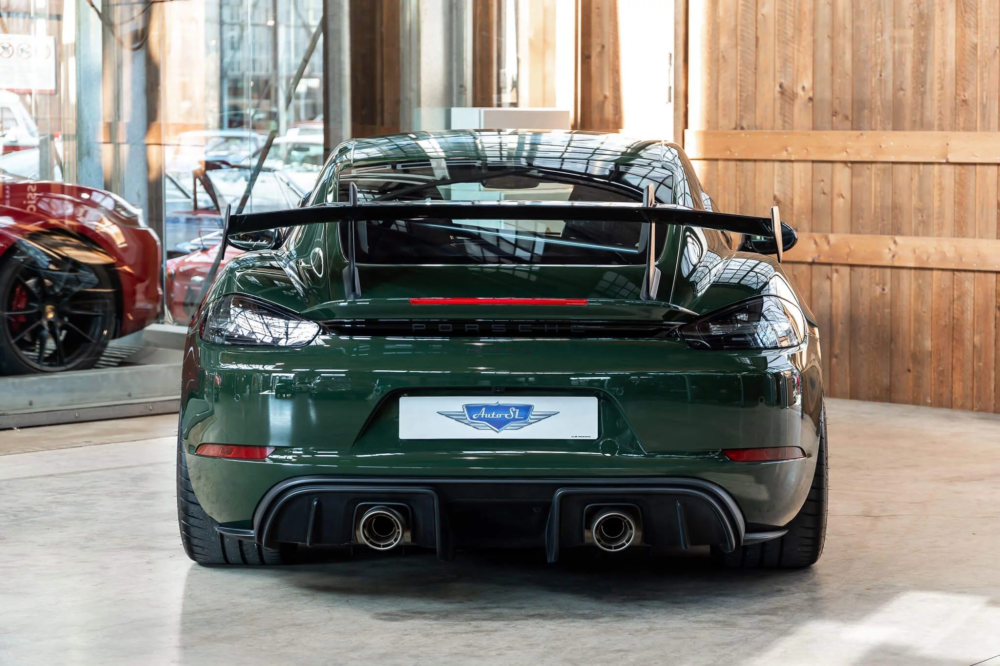 Underberg Green Porsche 718 Cayman GT4 RS