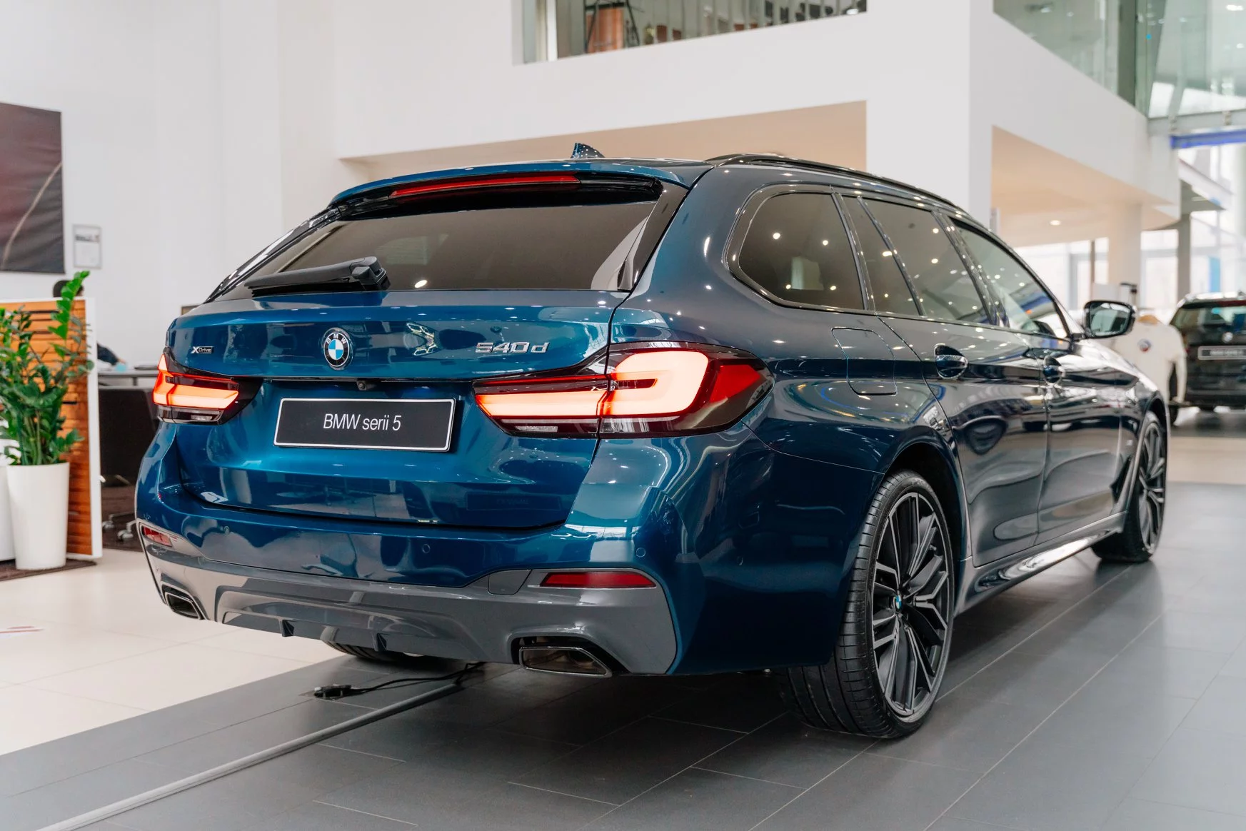 Aegean Blue BMW 5 Series