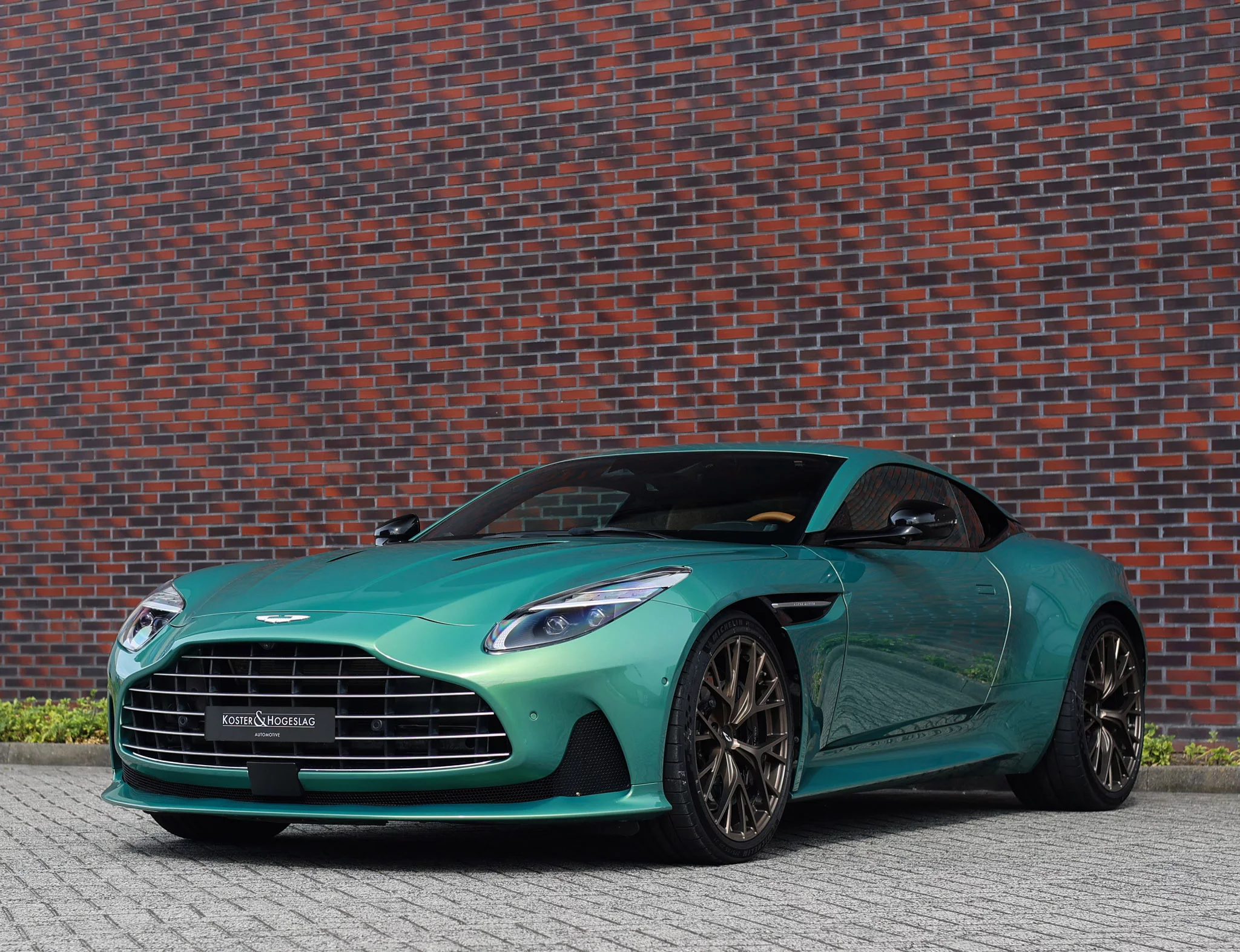 Iridescent Emerald Aston Martin DB12