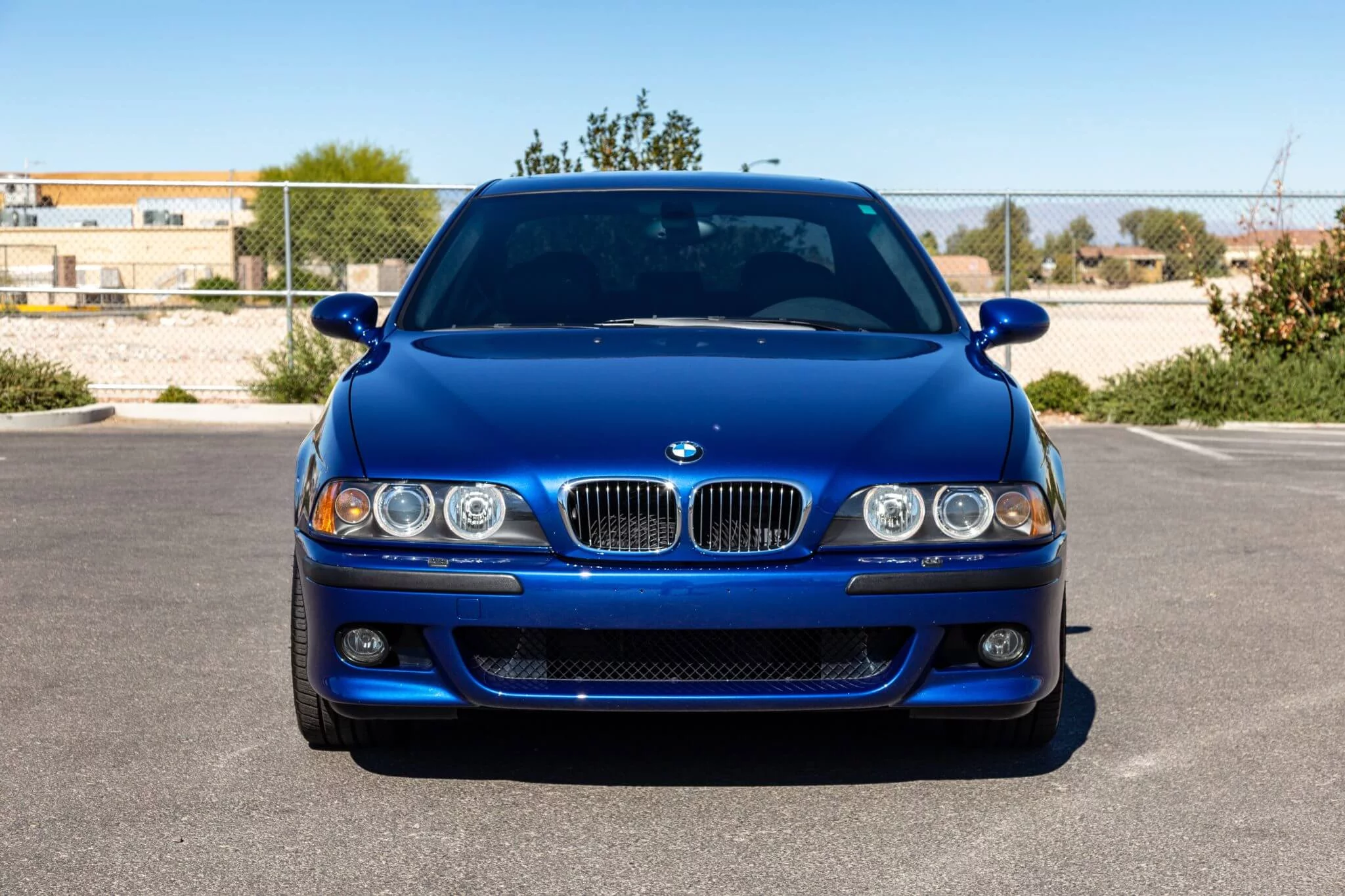 Le Mans Blue BMW M5