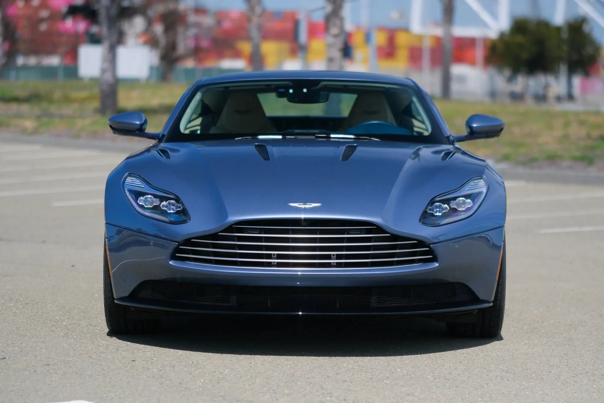 Concours Blue Aston Martin DB11
