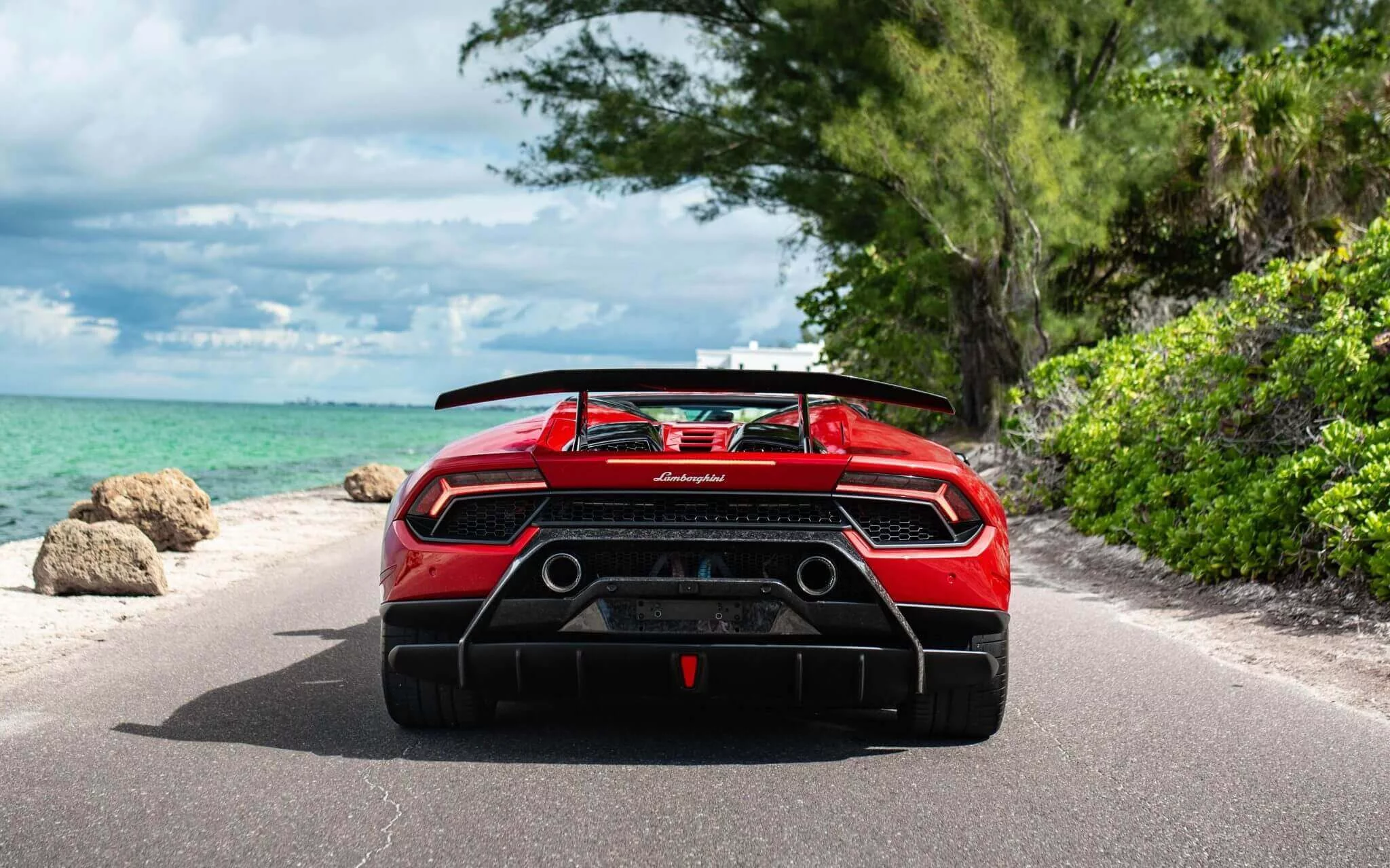 Rosso Bia Lamborghini Huracán