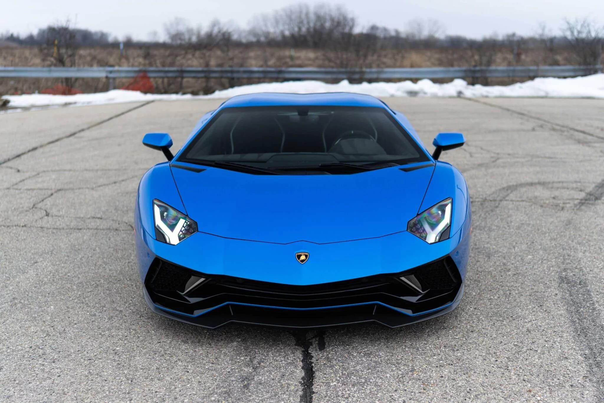 Blu Tawaret Lamborghini Aventador