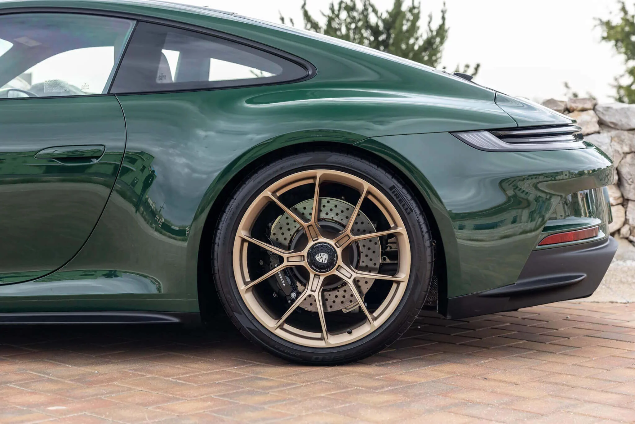 British Racing Green Porsche 911 GT3