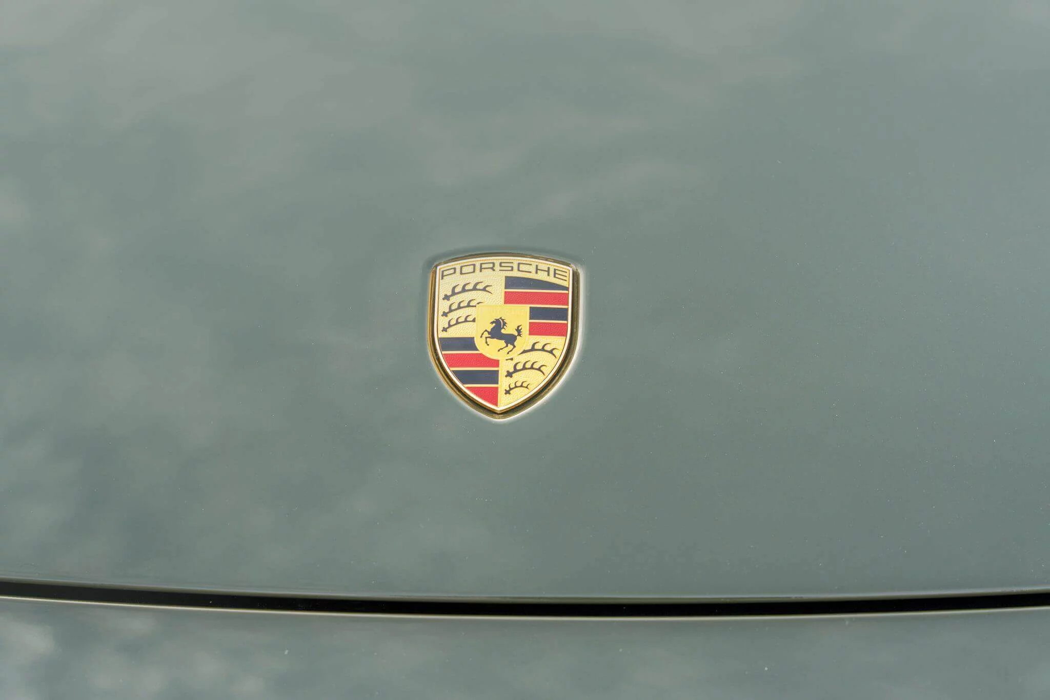 Black Olive Porsche 911 Turbo