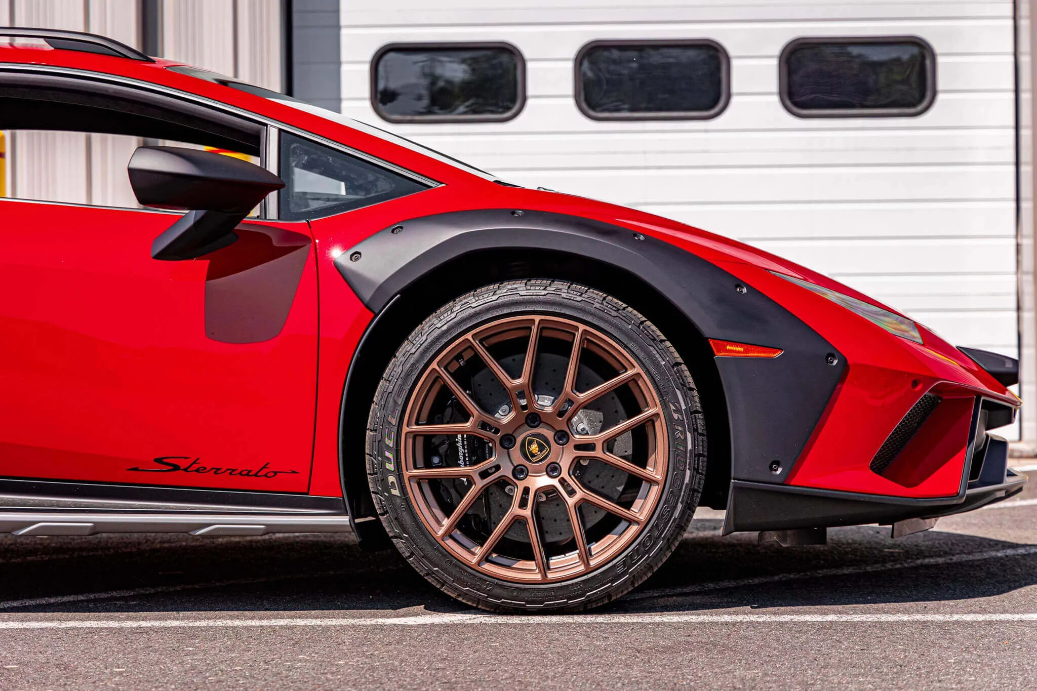 Rosso Anteros Lamborghini Huracán