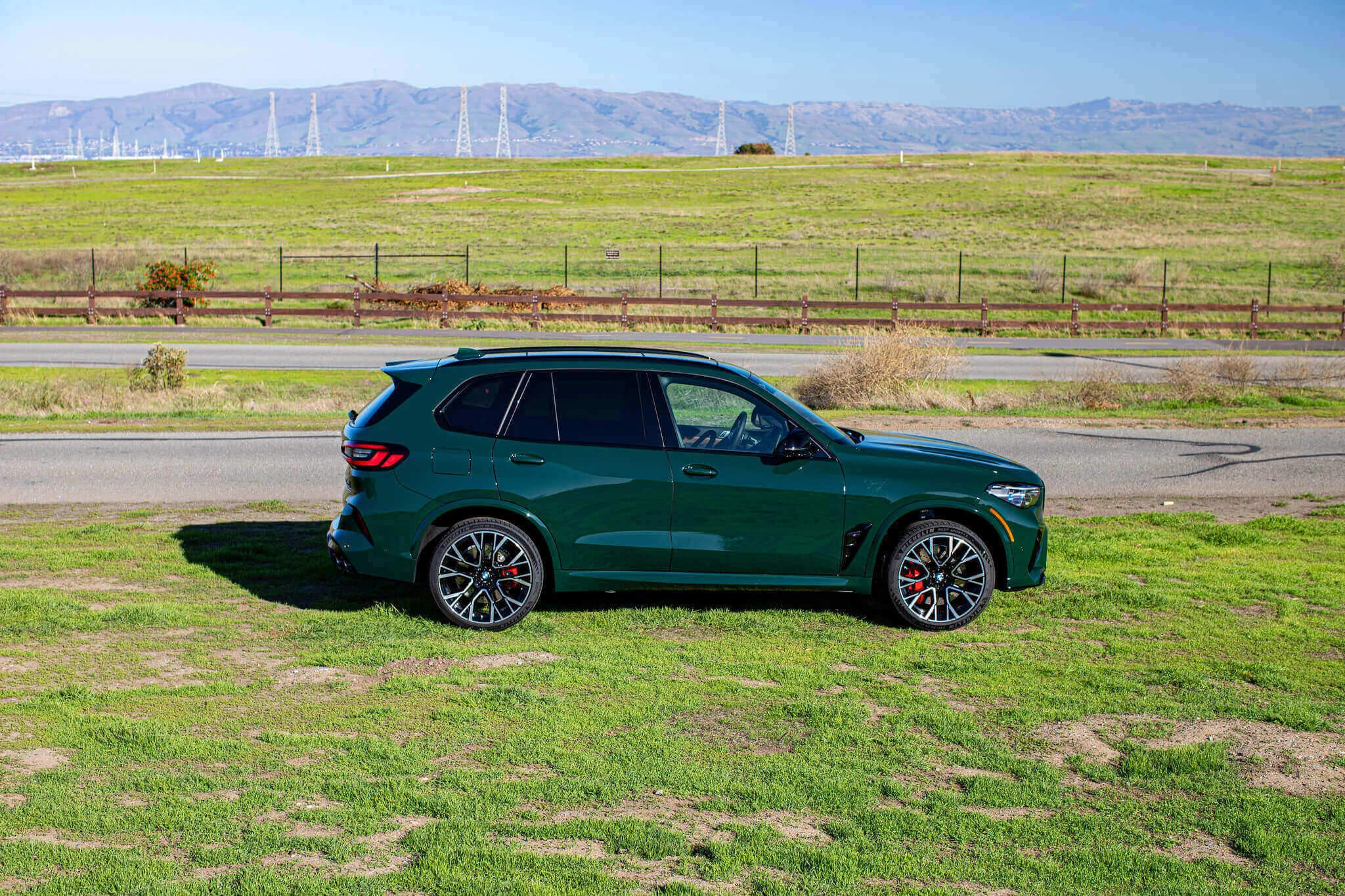 British Racing Green BMW X5