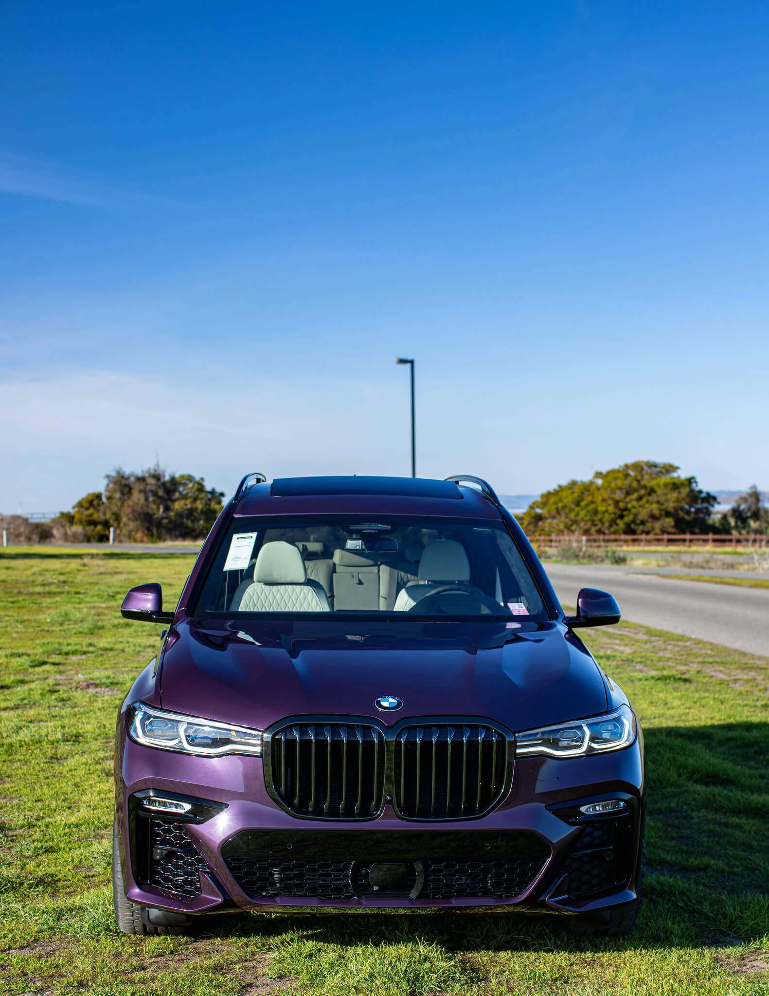 Daytona Violet BMW X7