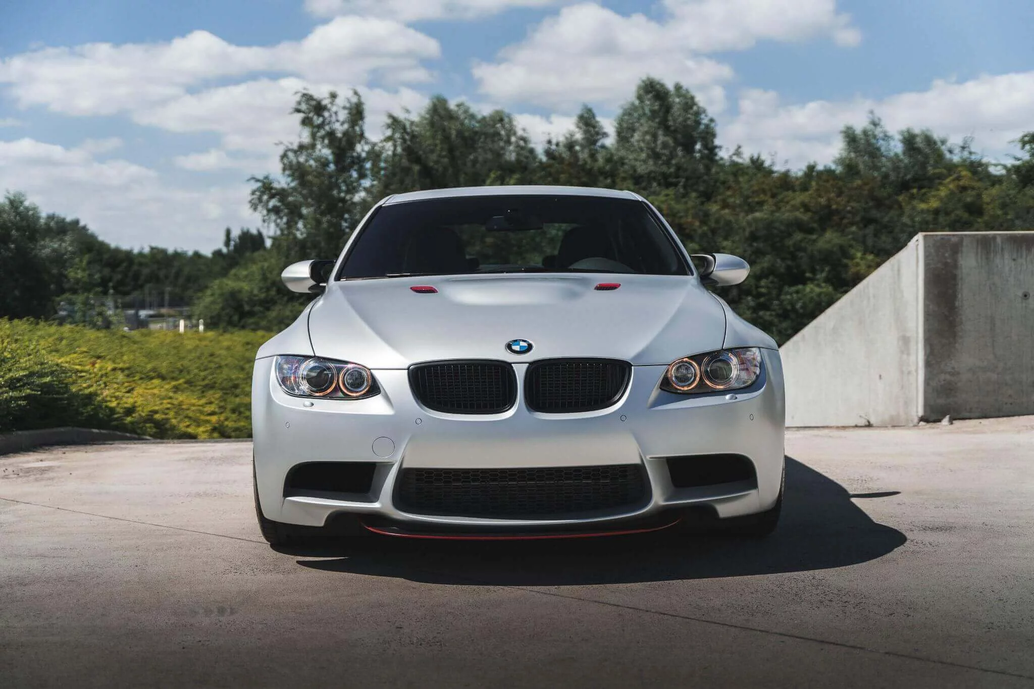 Frozen Polar Silver BMW M3