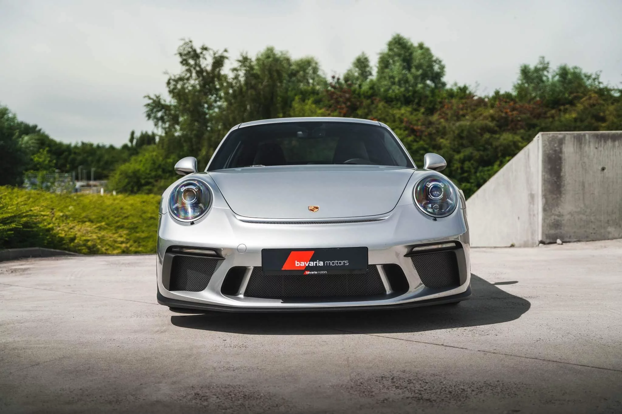 GT Silver Metallic Porsche 911 GT3