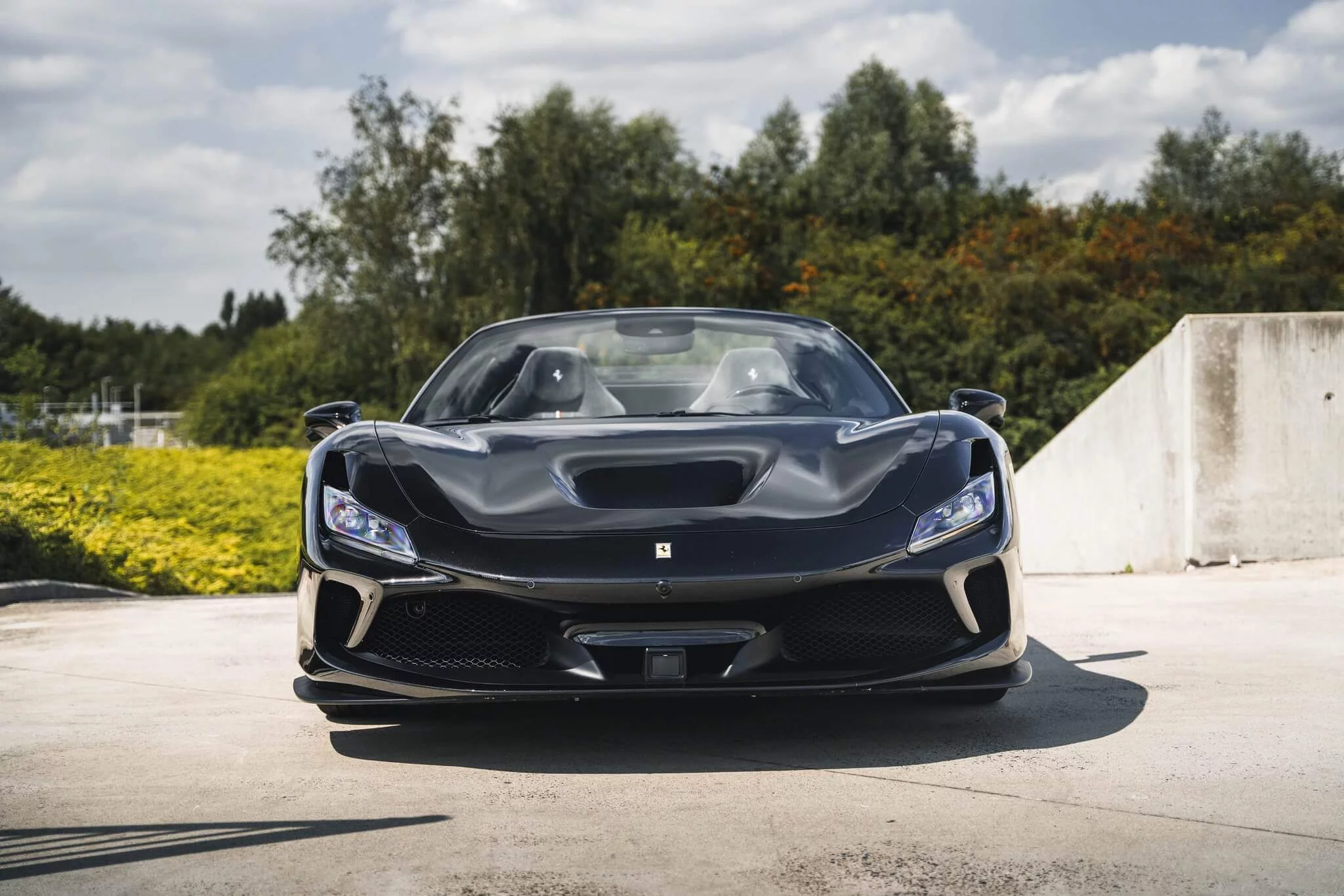 Nero Daytona Ferrari F8