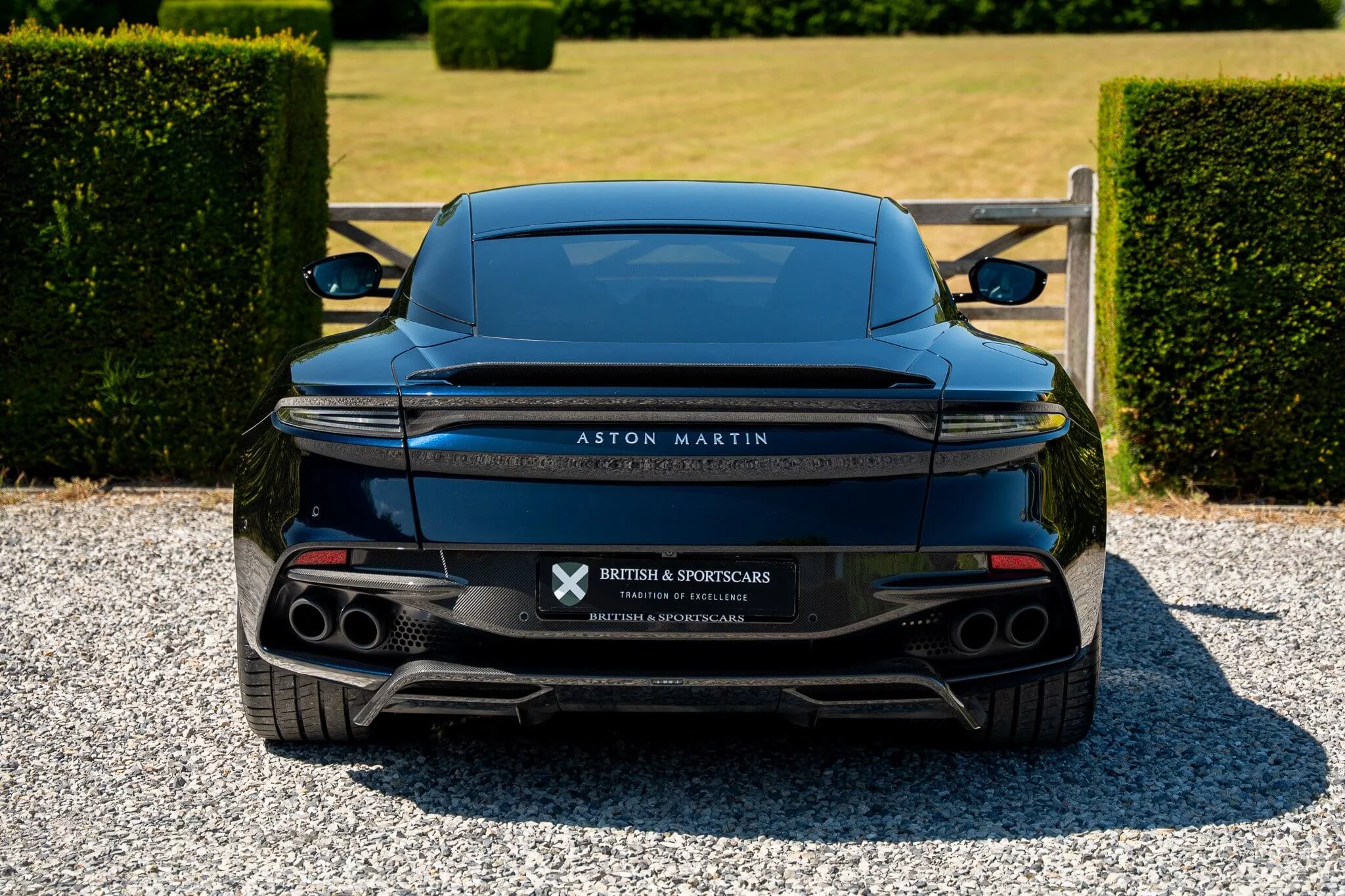 Ultramarine Black Aston Martin DBS