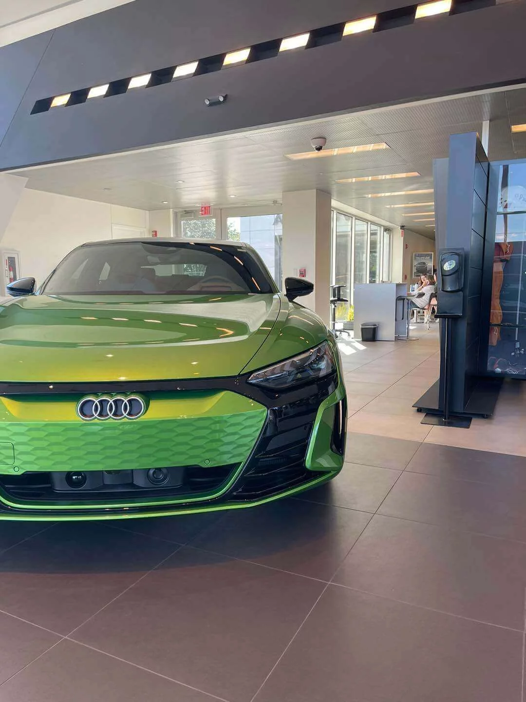 Java Green Audi e-tron GT