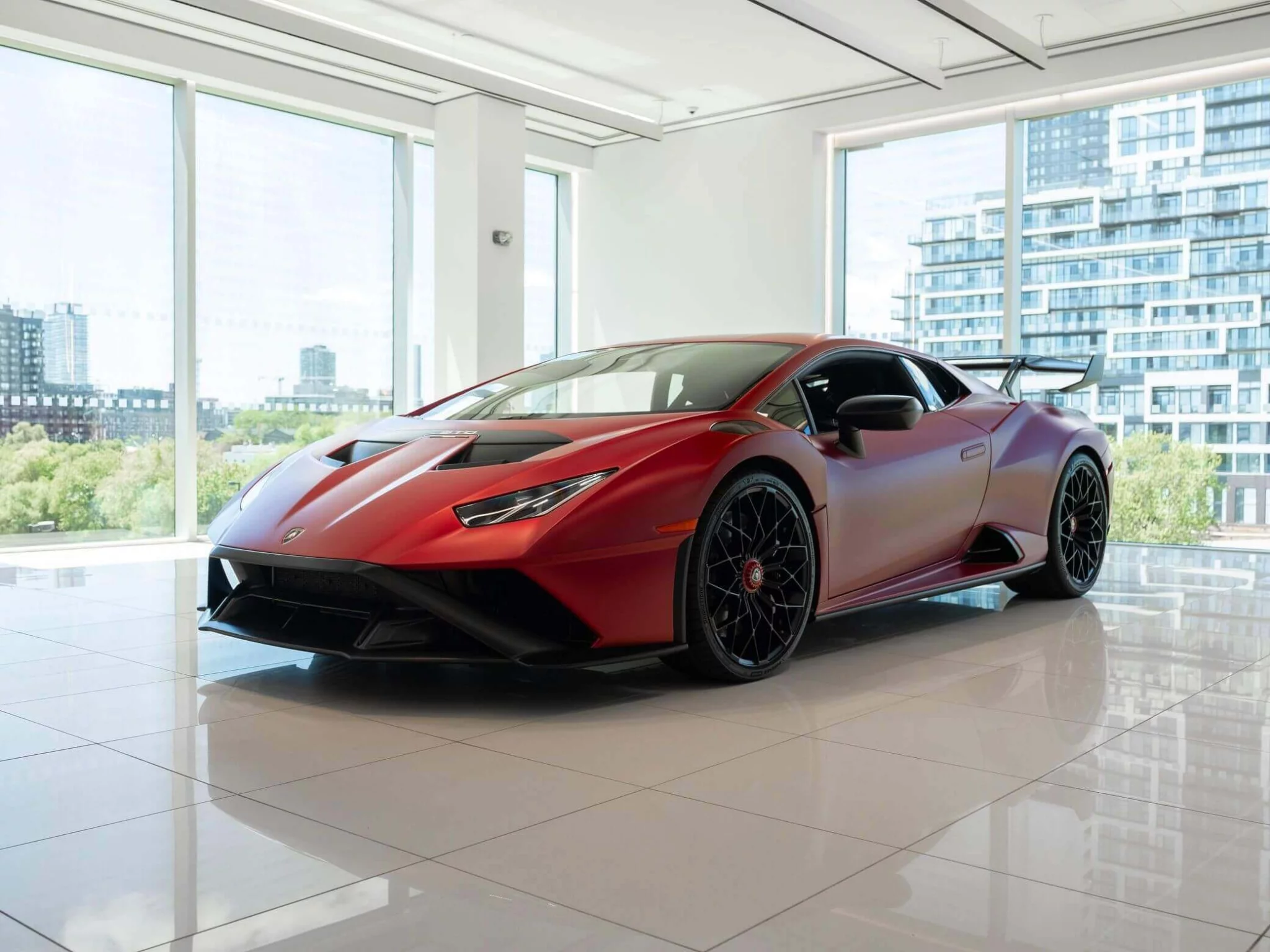 Rosso Pyra Lamborghini Huracán
