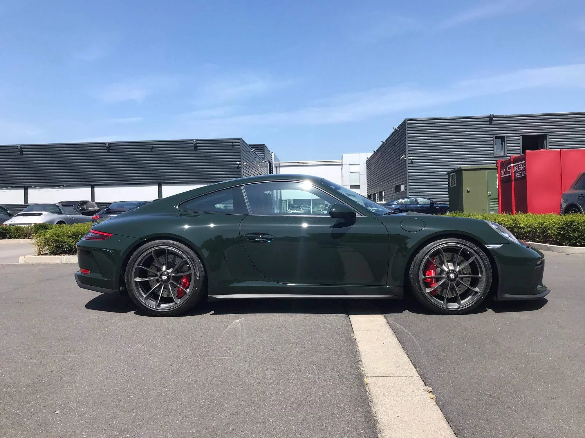 Brewster Green Porsche 911 GT3