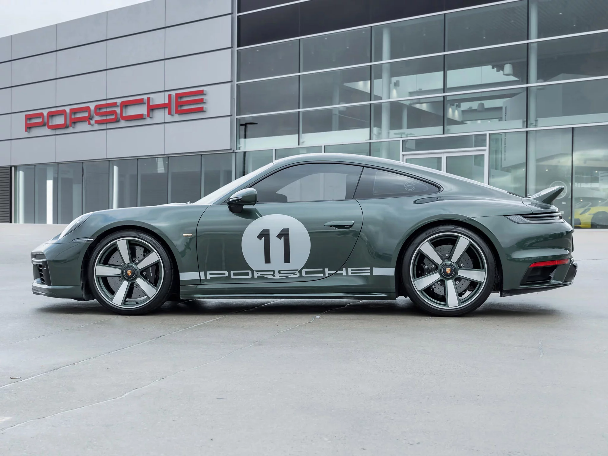 Oak Green Metallic Porsche 911 Sport Classic