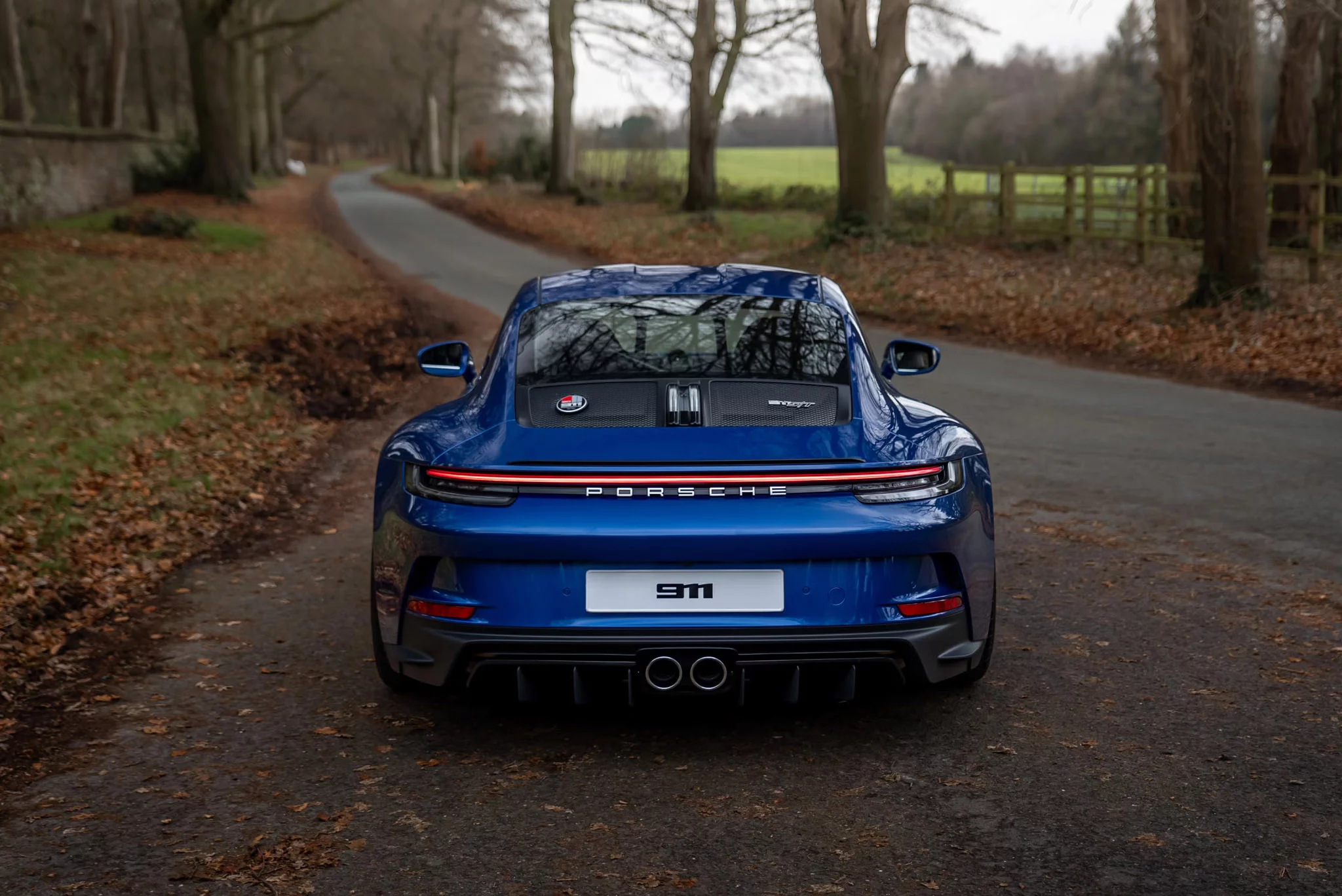 Cobalt Blue Metallic Porsche 911 S/T