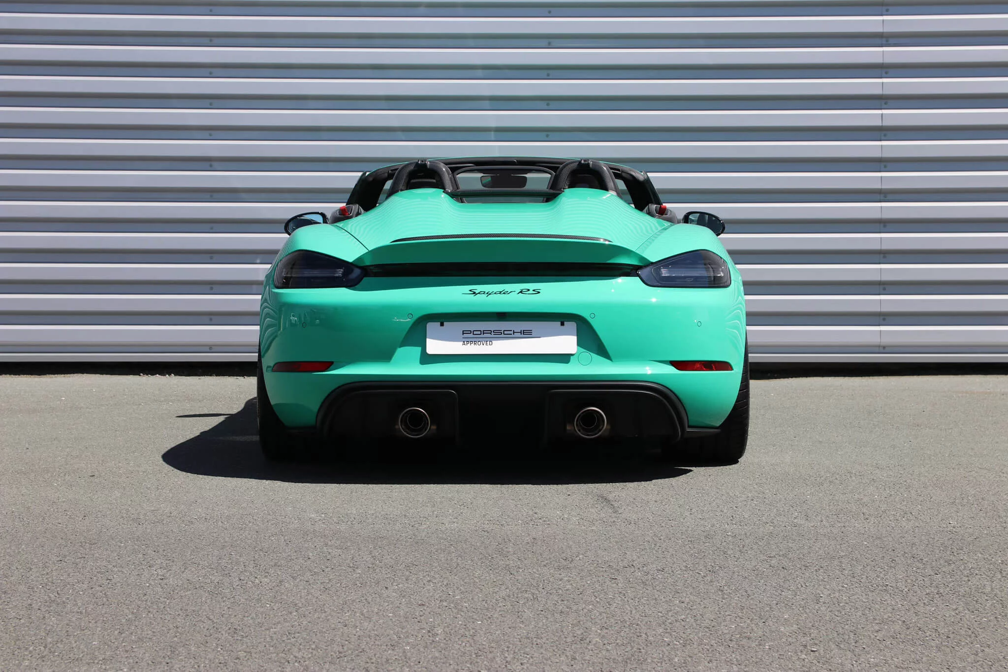 Lighter Green Porsche 718 Spyder RS