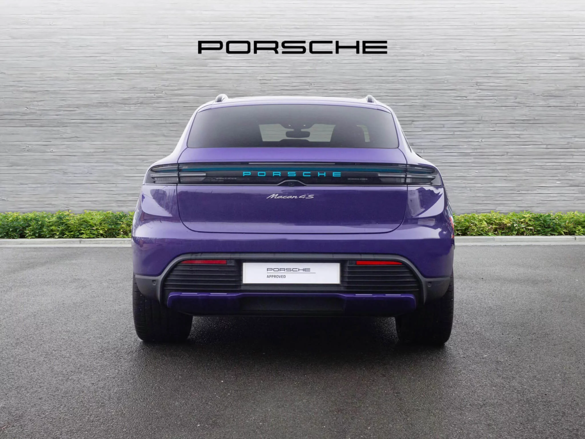 Ultraviolet Porsche Macan Electric
