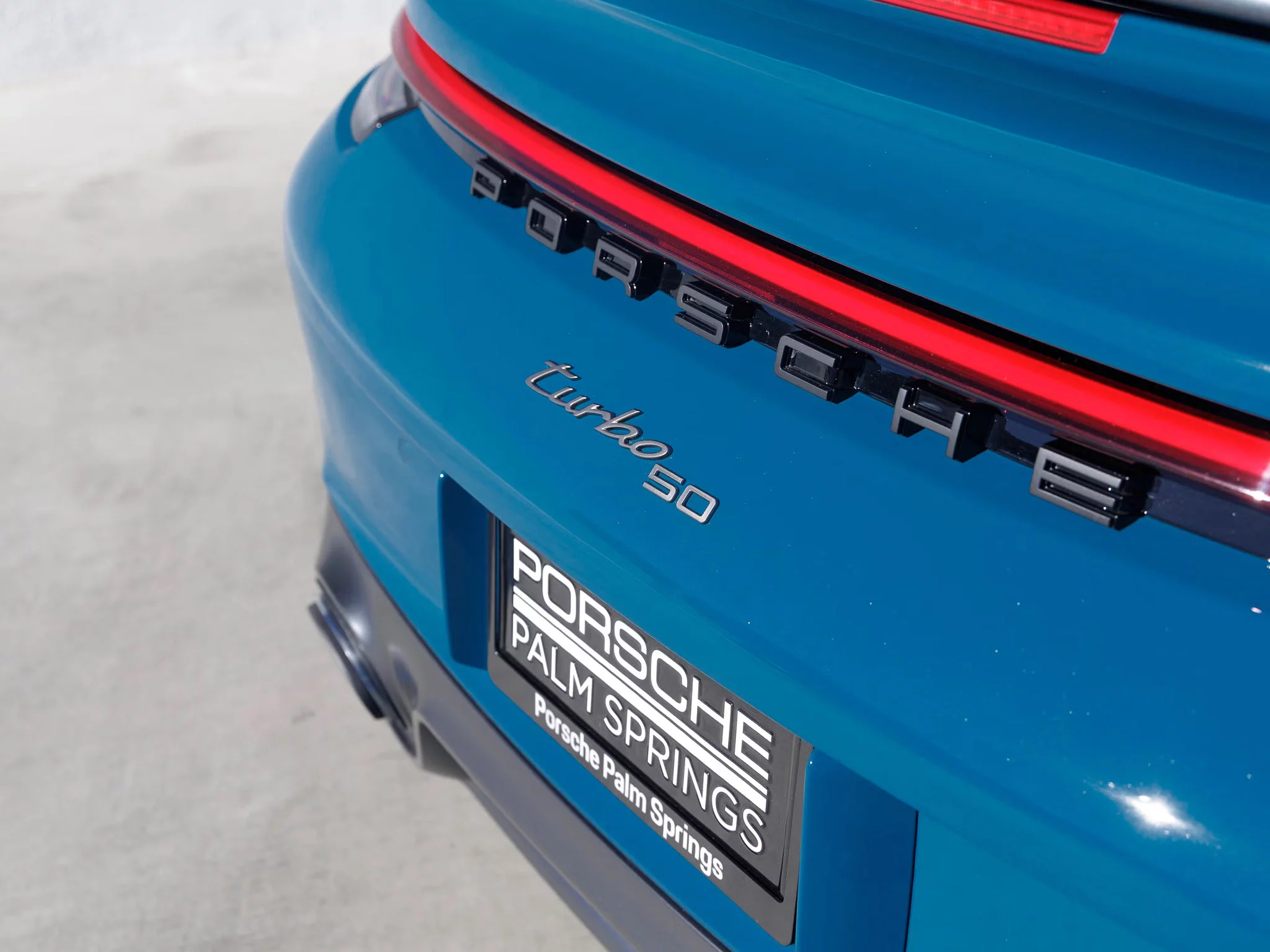 Oslo Blue Porsche 911 Turbo
