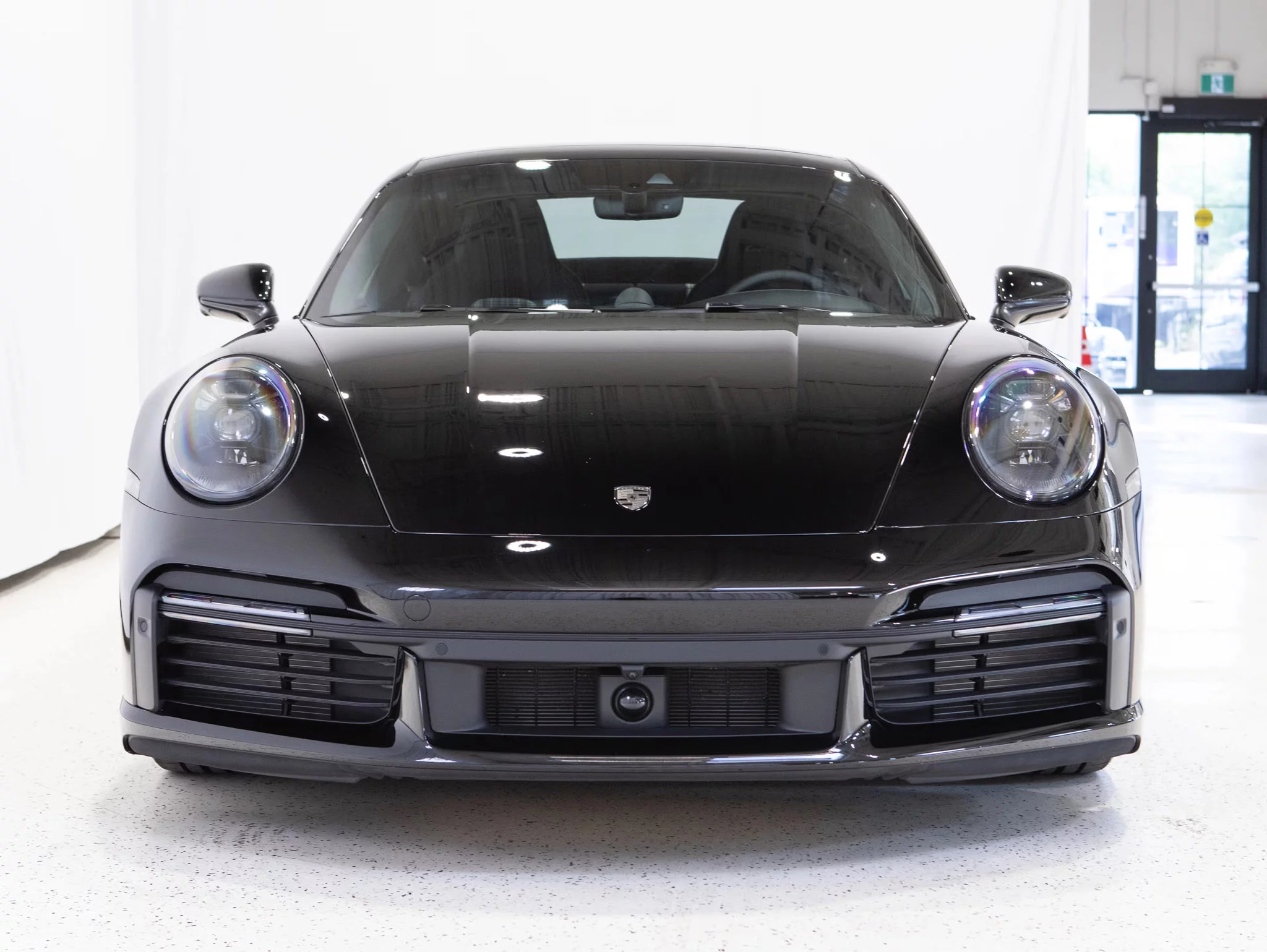 Black Porsche 911 Turbo