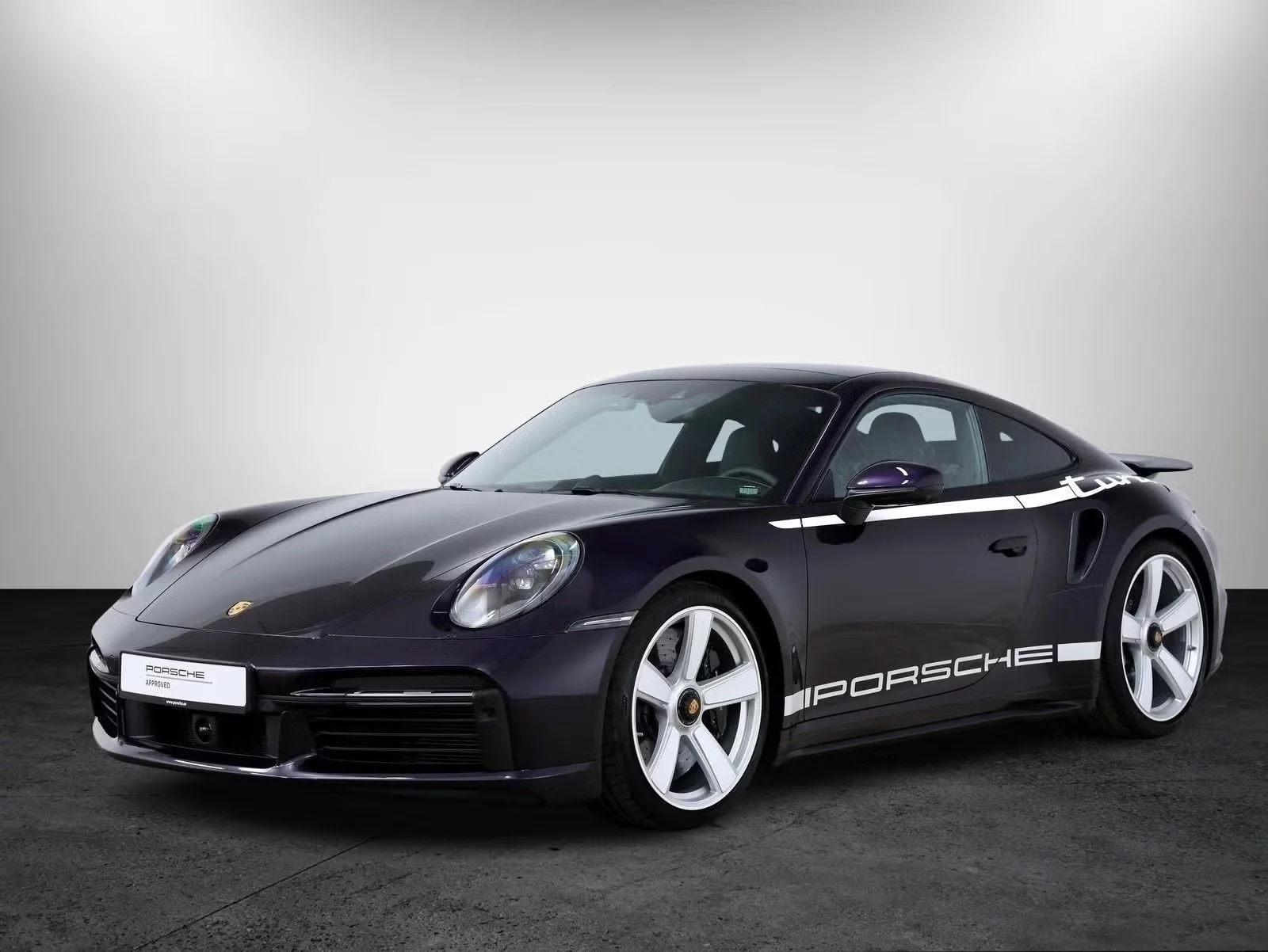 Viola Metallic Porsche 911 Turbo