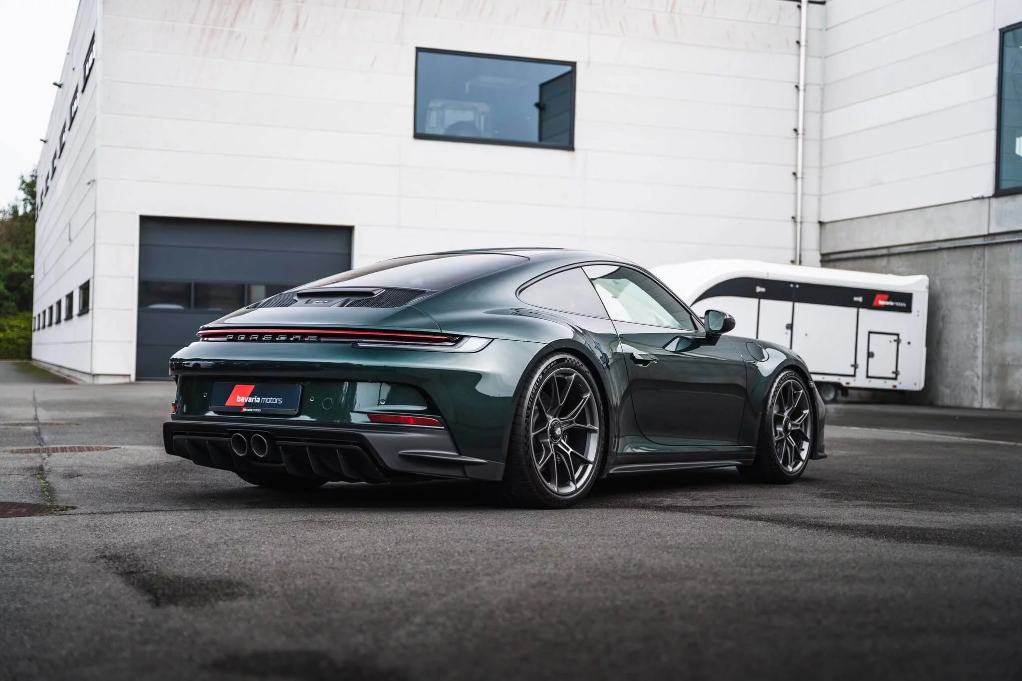 Forest Green Metallic Porsche 911 GT3