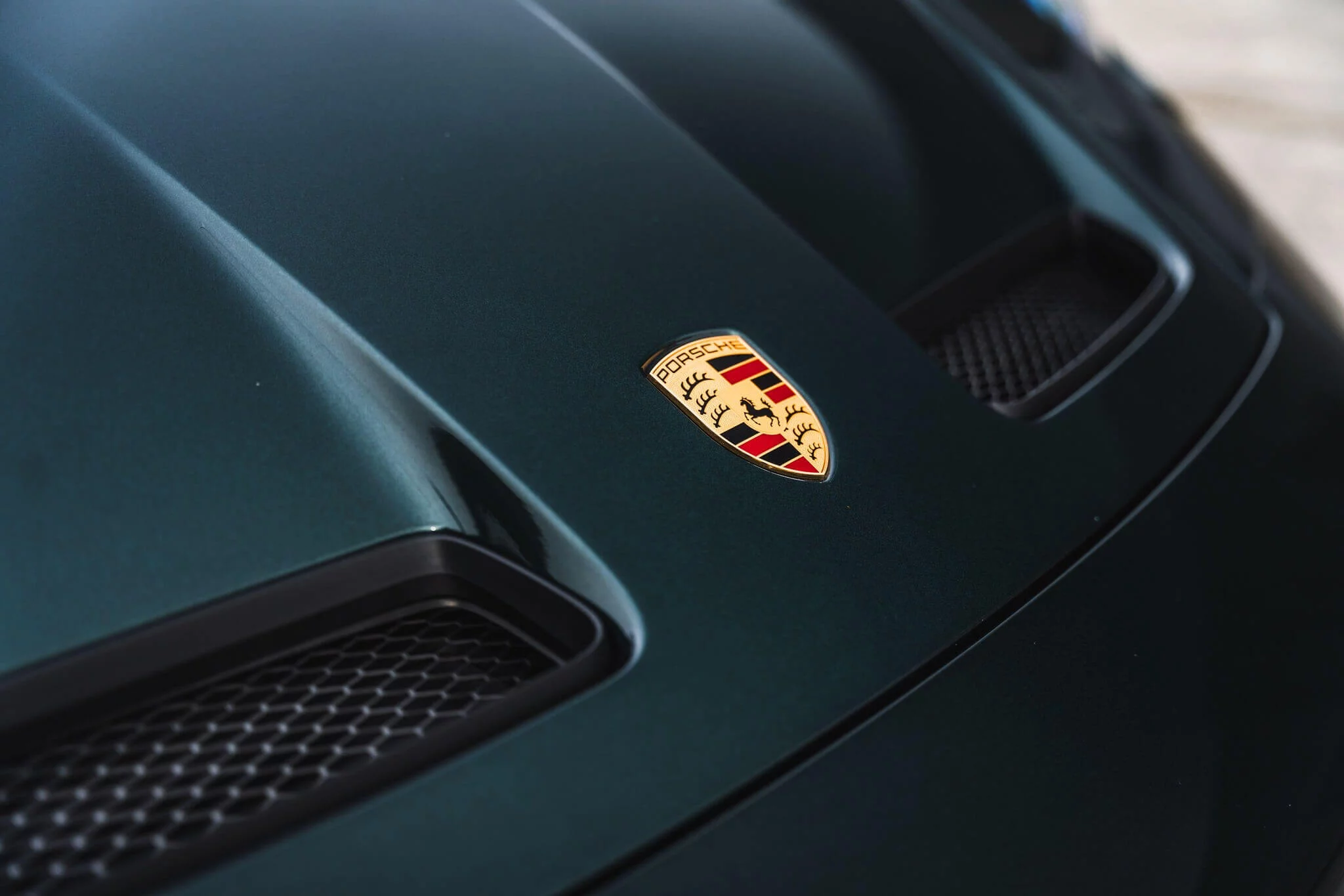 Forest Green Metallic Porsche 911 GT3