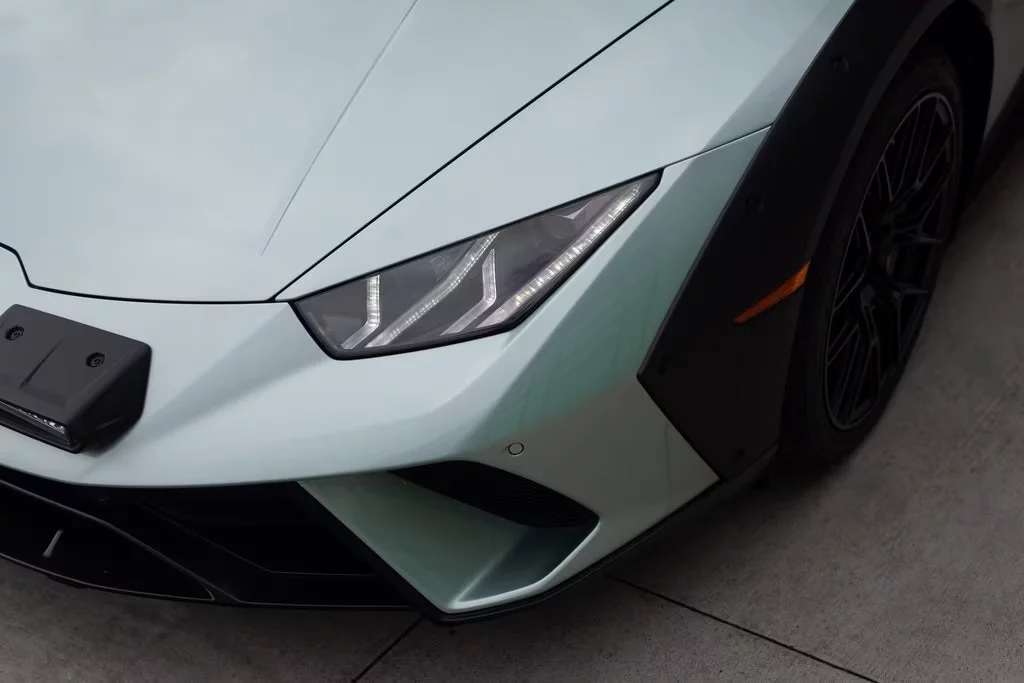 Verde Crystallus Lamborghini Huracán