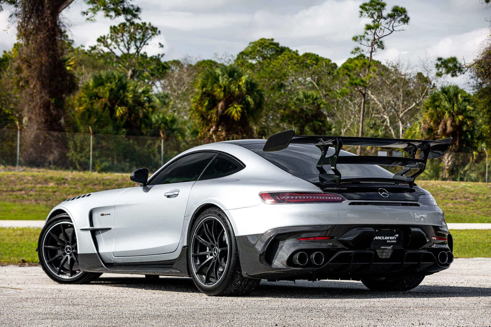 Cirrus Silver Mercedes-AMG GT