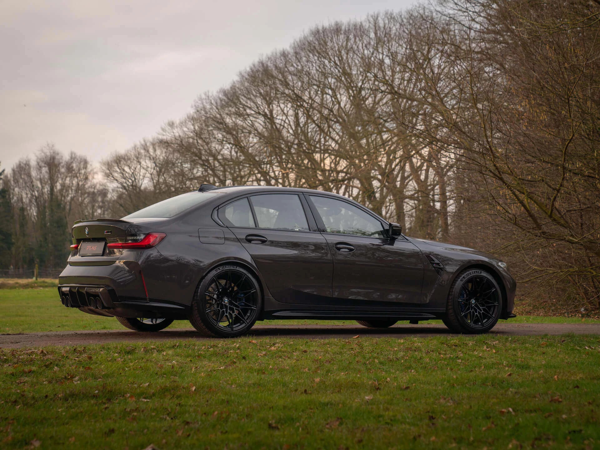 Grey Black BMW M3