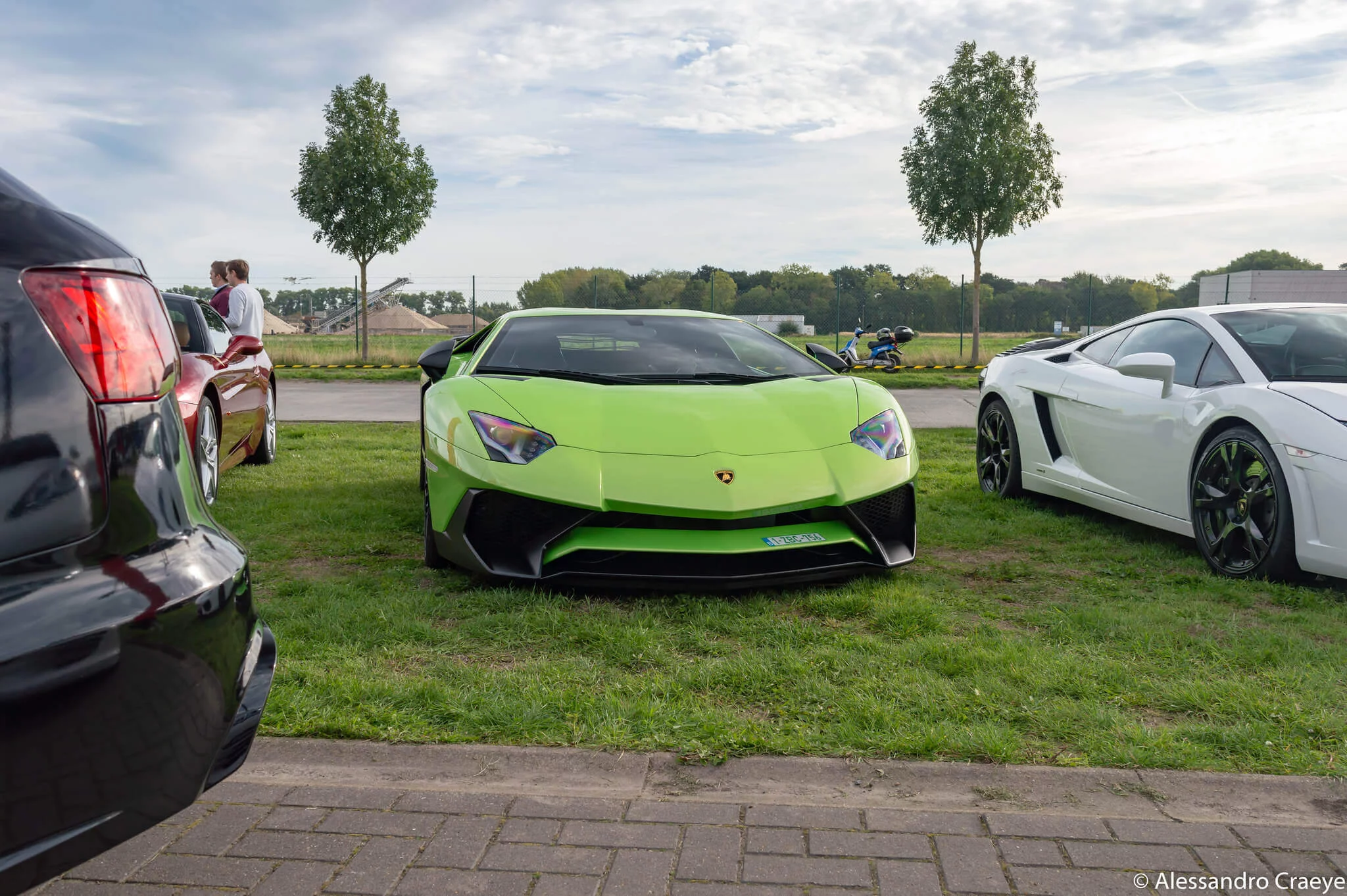Verde Ithaca Lamborghini Aventador