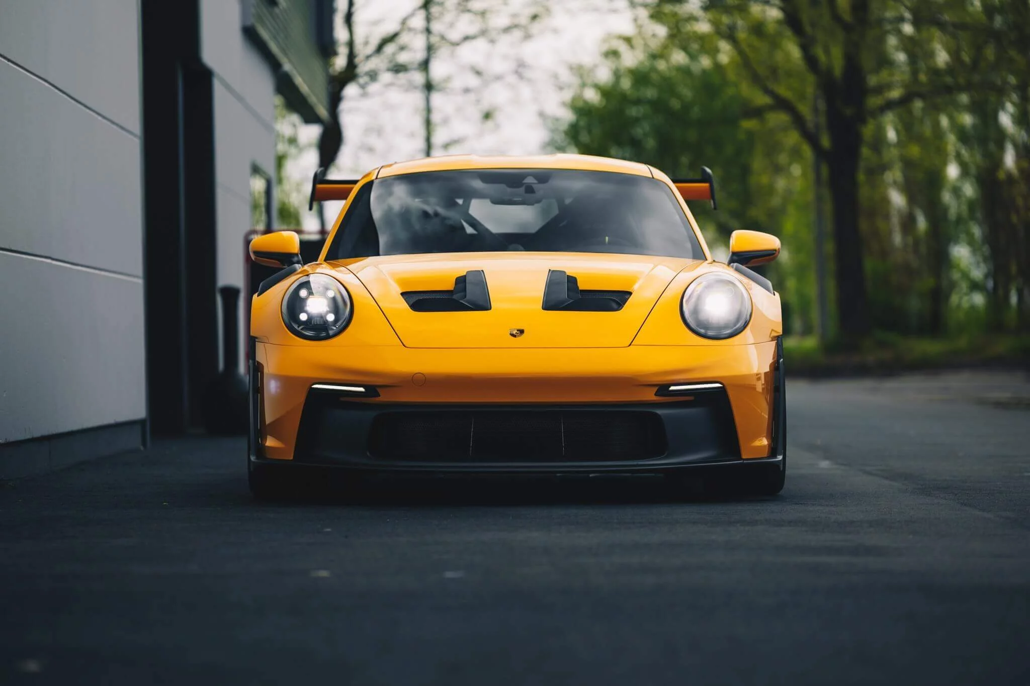 Signal Yellow Porsche 911 GT3 RS