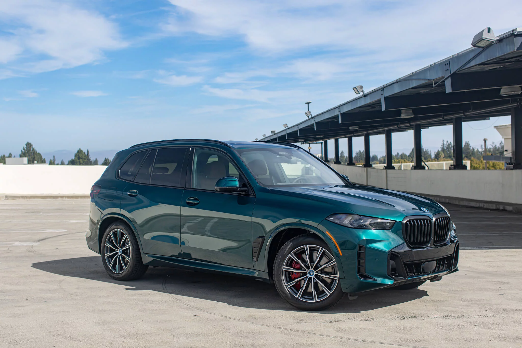 Boston Green BMW X5