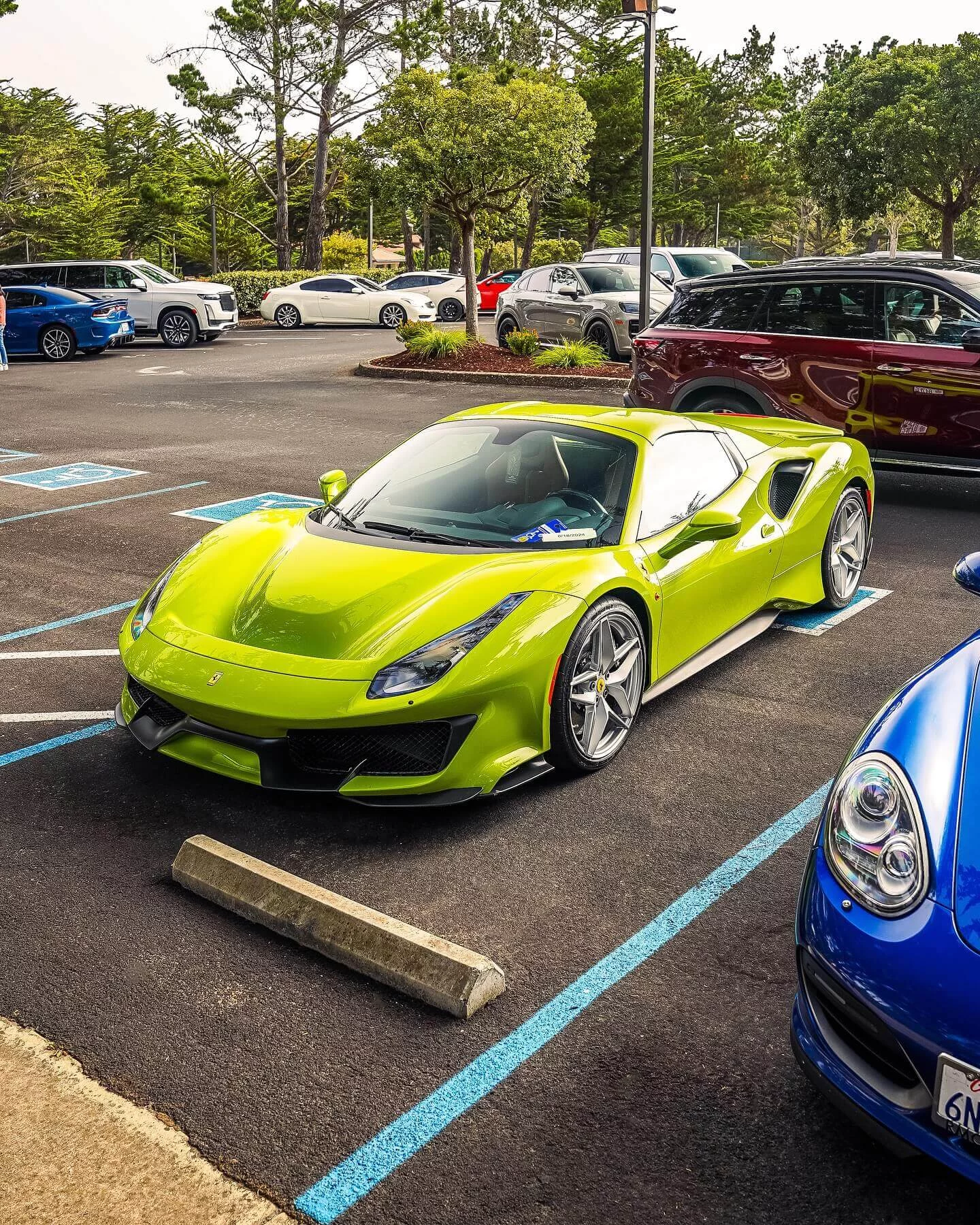 Verde Germoglio Ferrari 488