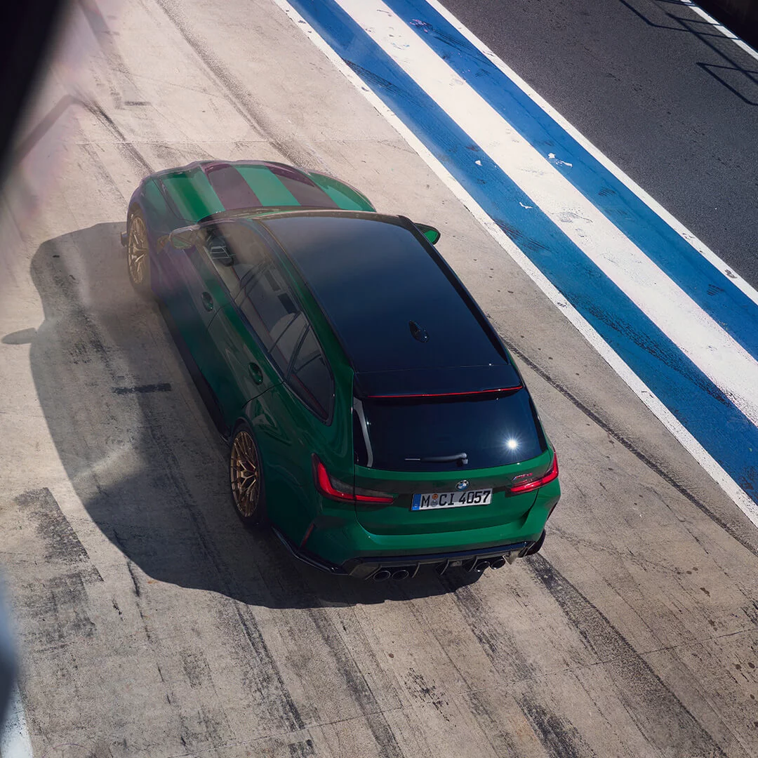British Racing Green BMW M3