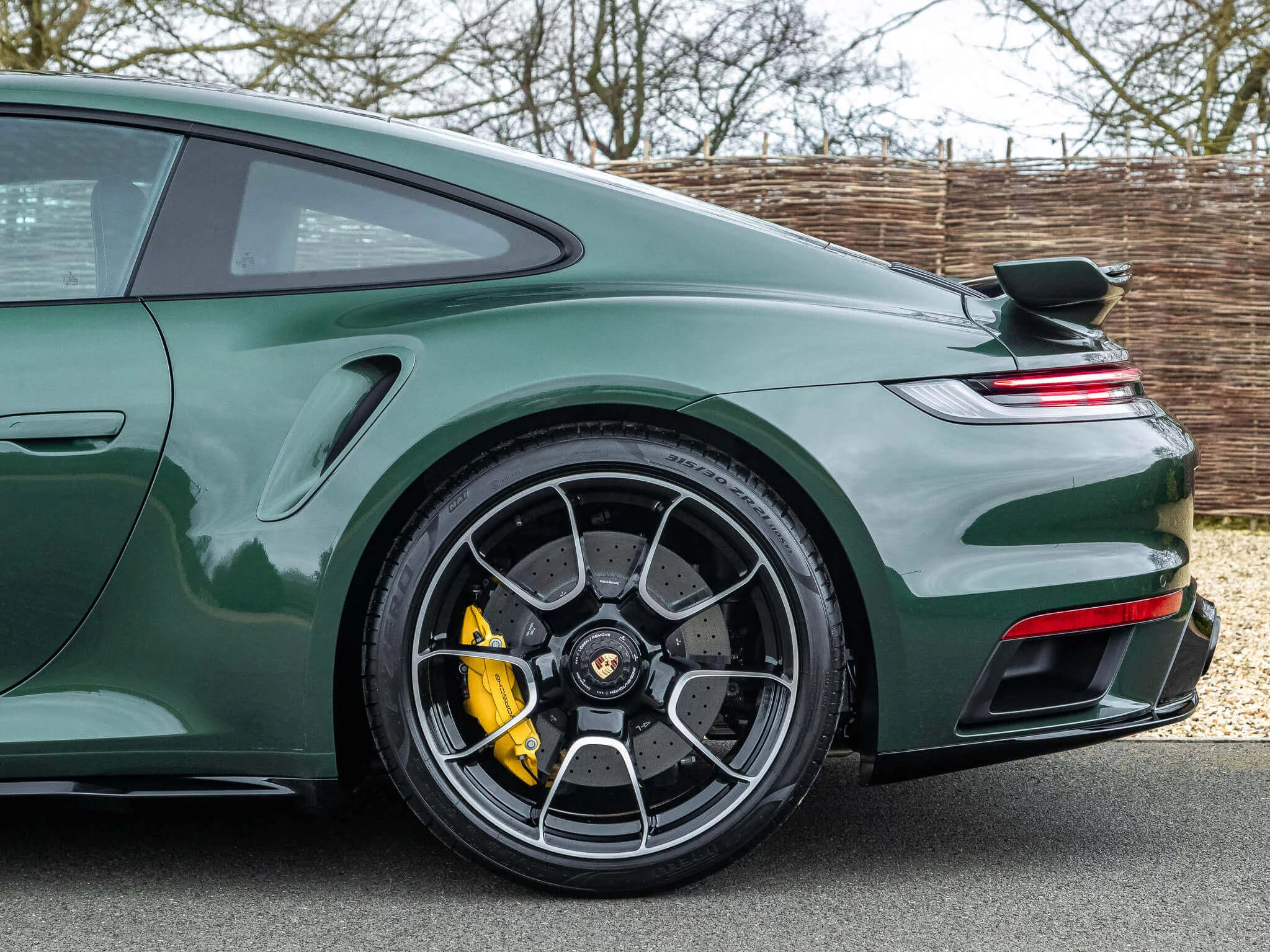 Oak Green Metallic Porsche 911 Turbo
