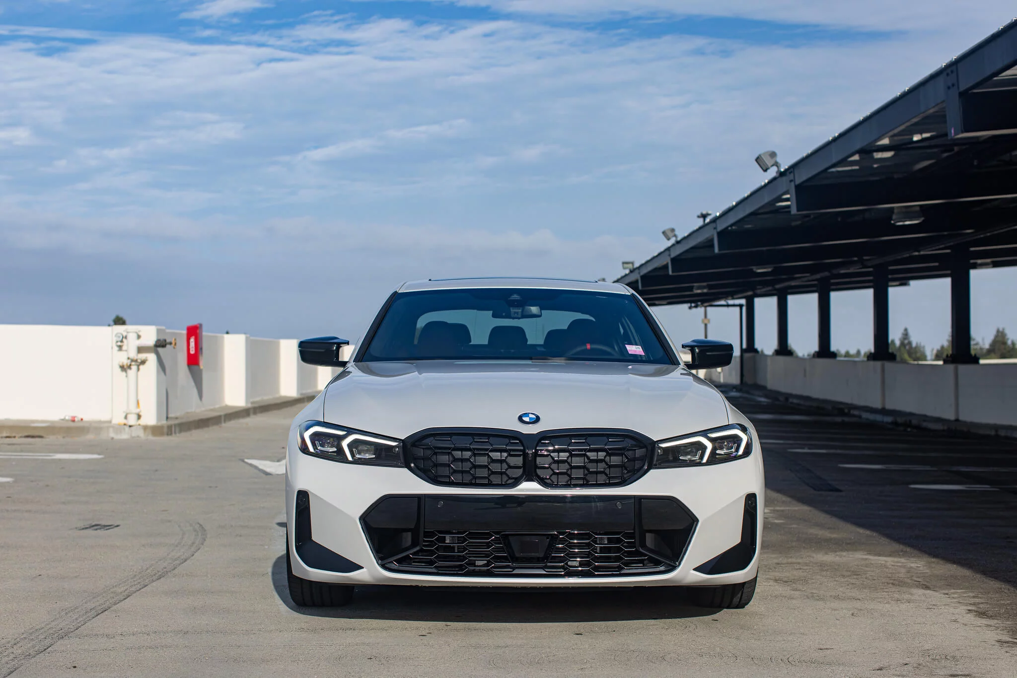 Mineral White BMW 3 Series