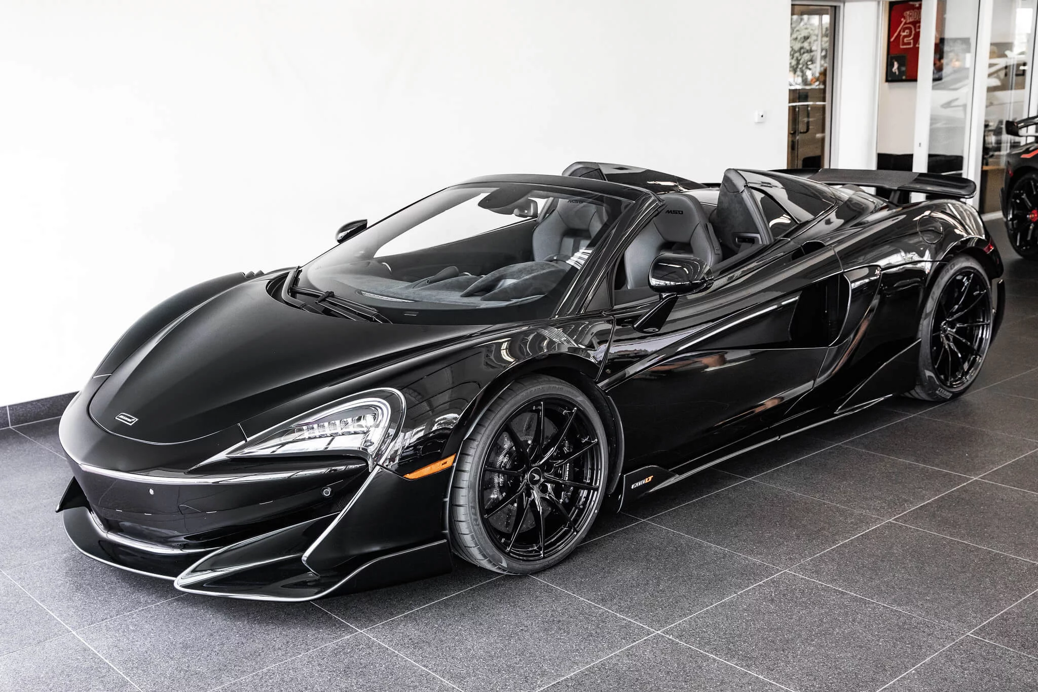Pure Black McLaren 600LT