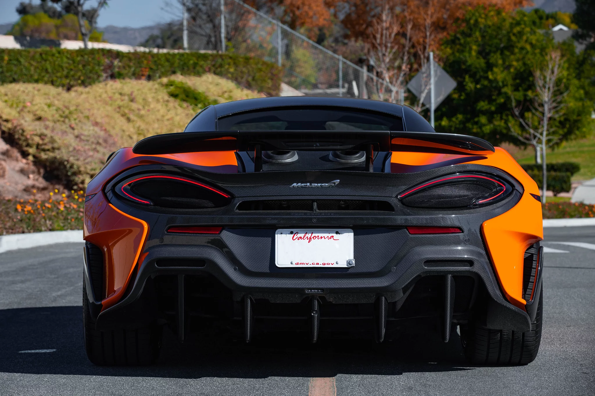 Myan Orange McLaren 600LT