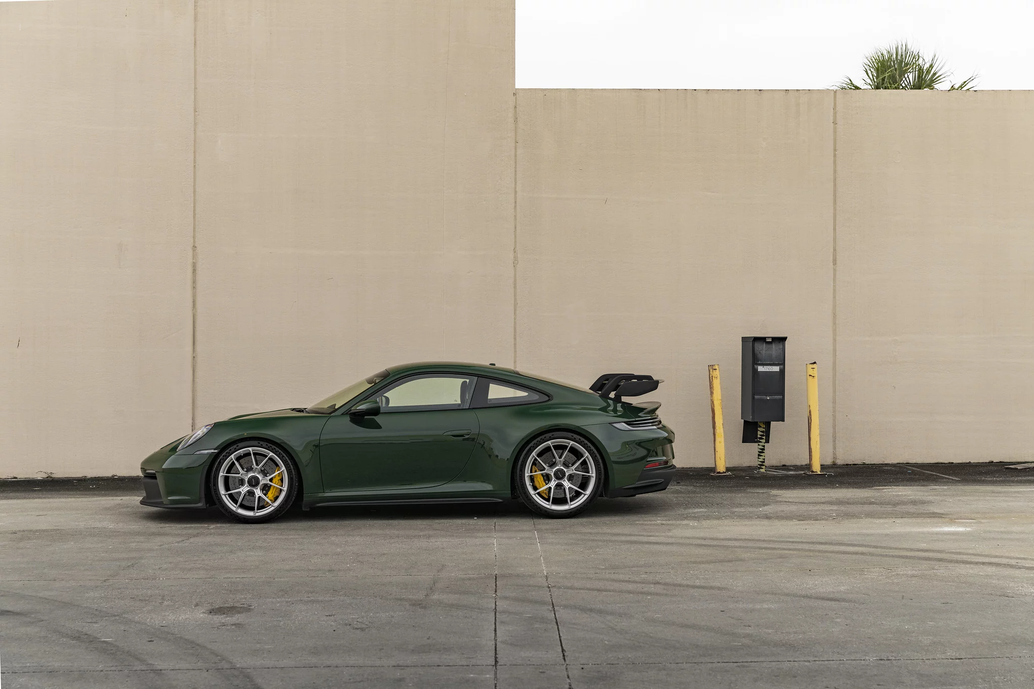 British Racing Green Porsche 911 GT3