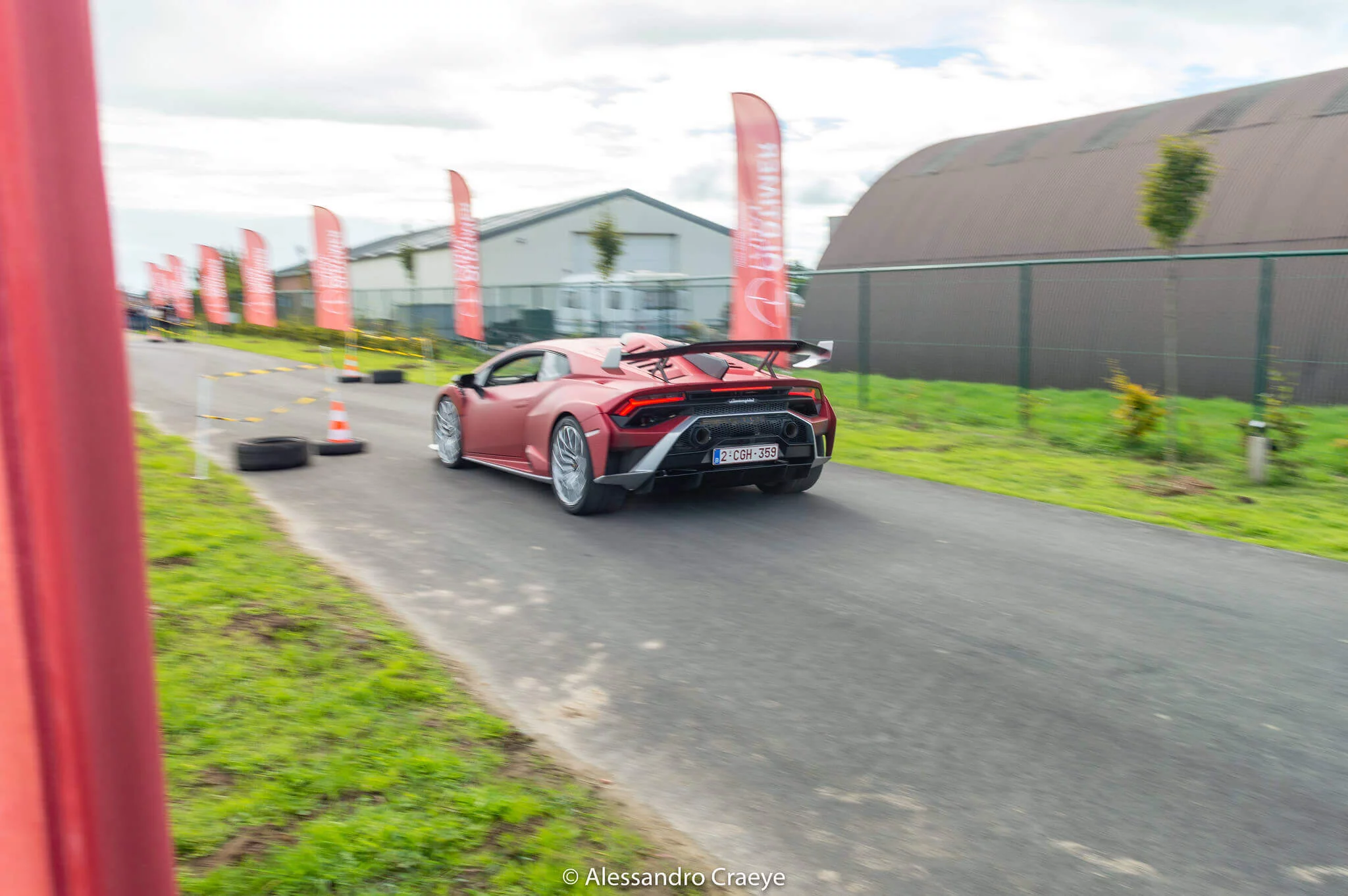 Rosso Pyra Lamborghini Huracán