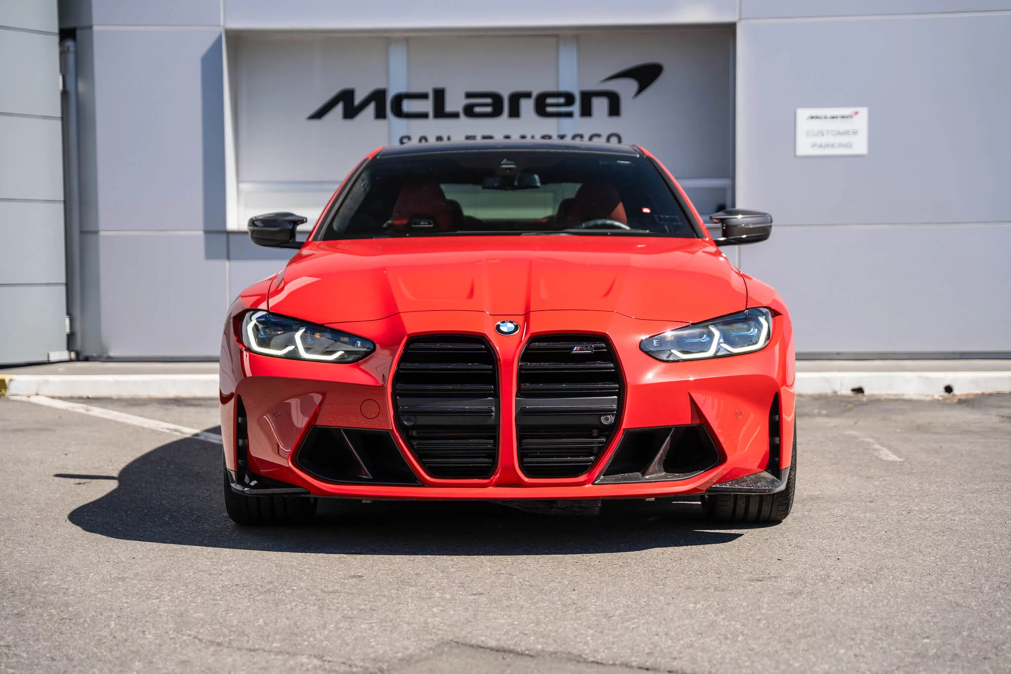 Toronto Red BMW M4