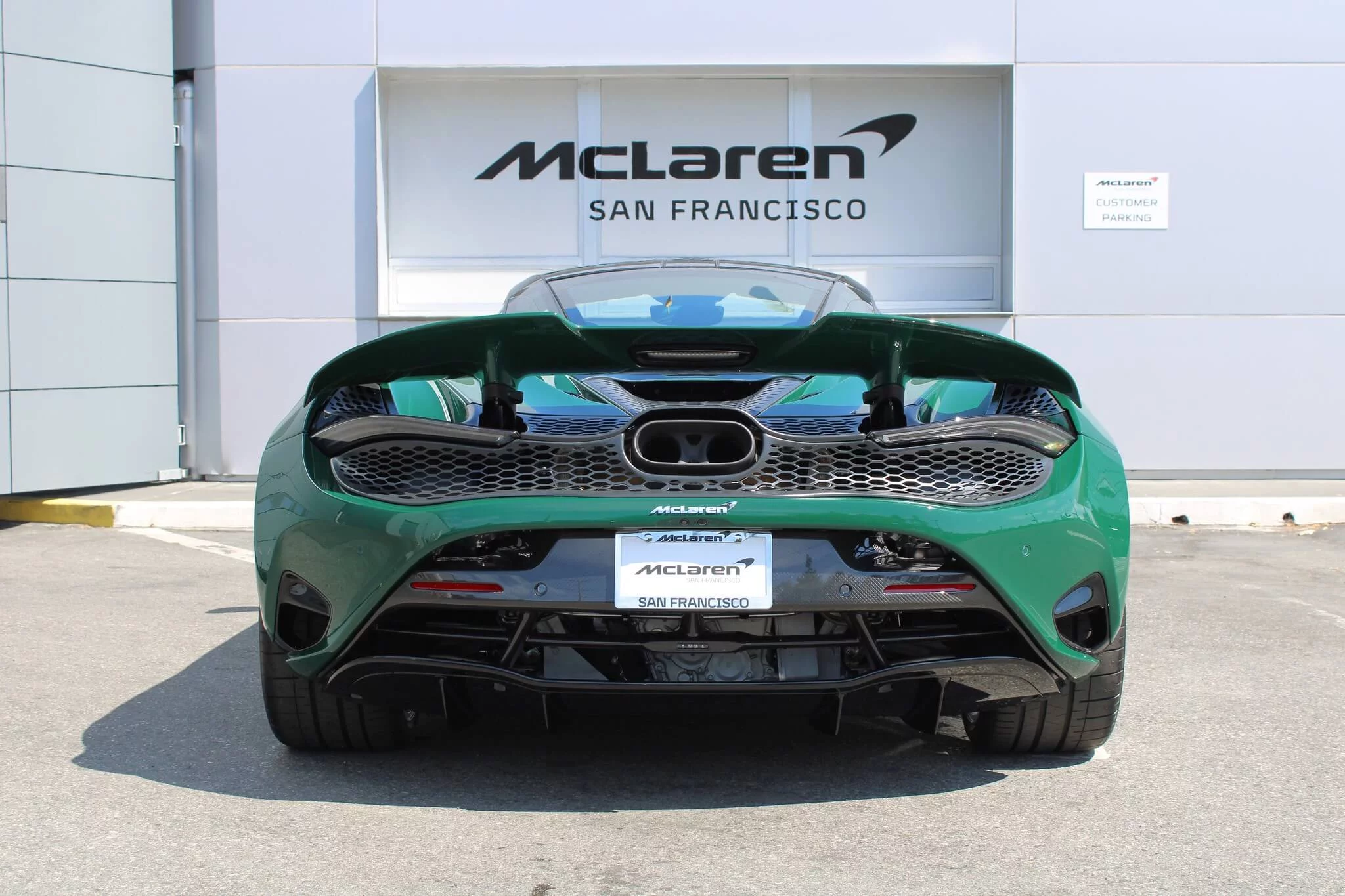 British Racing Green McLaren 750S