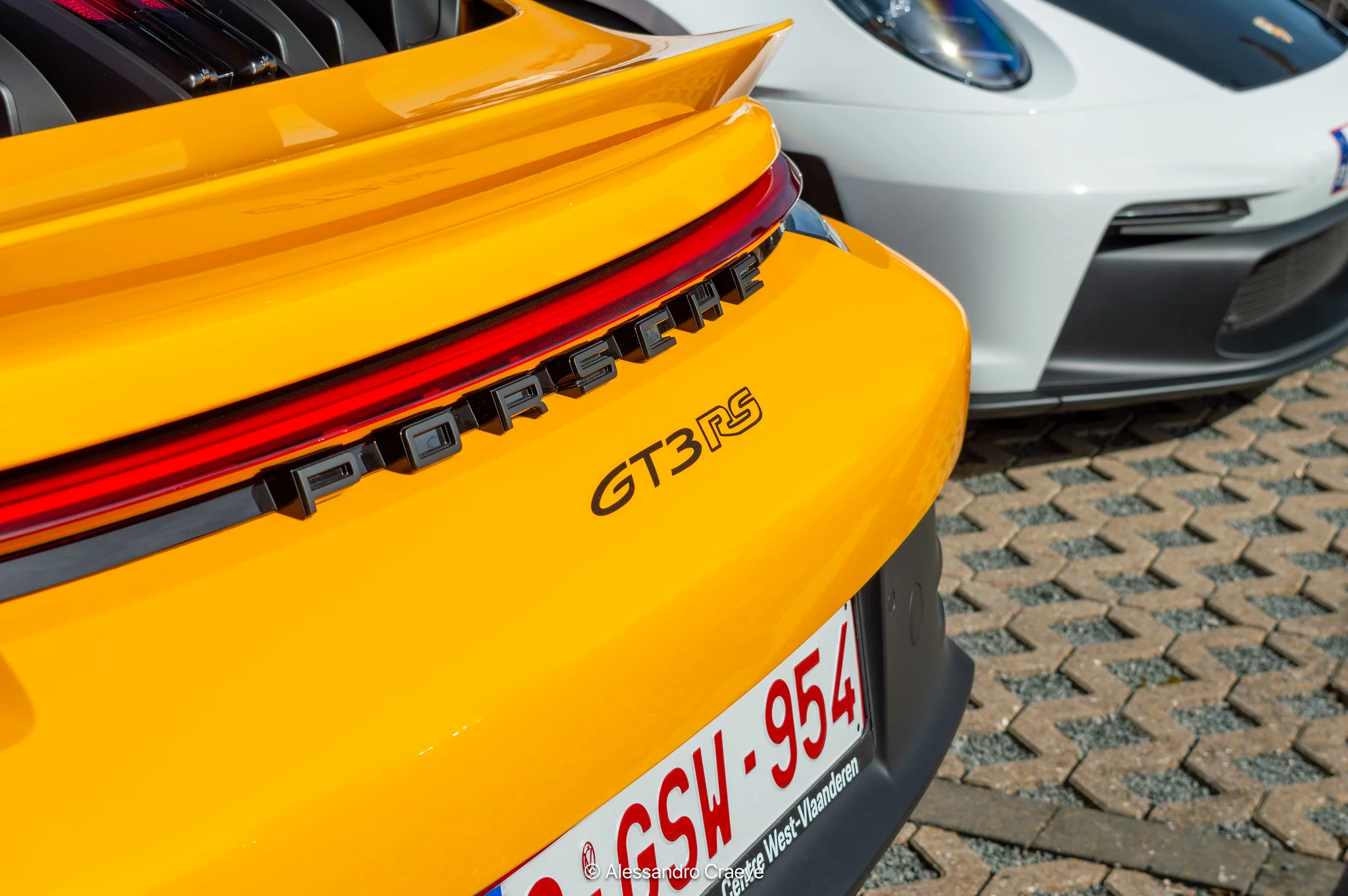 Signal Yellow Porsche 911 GT3 RS
