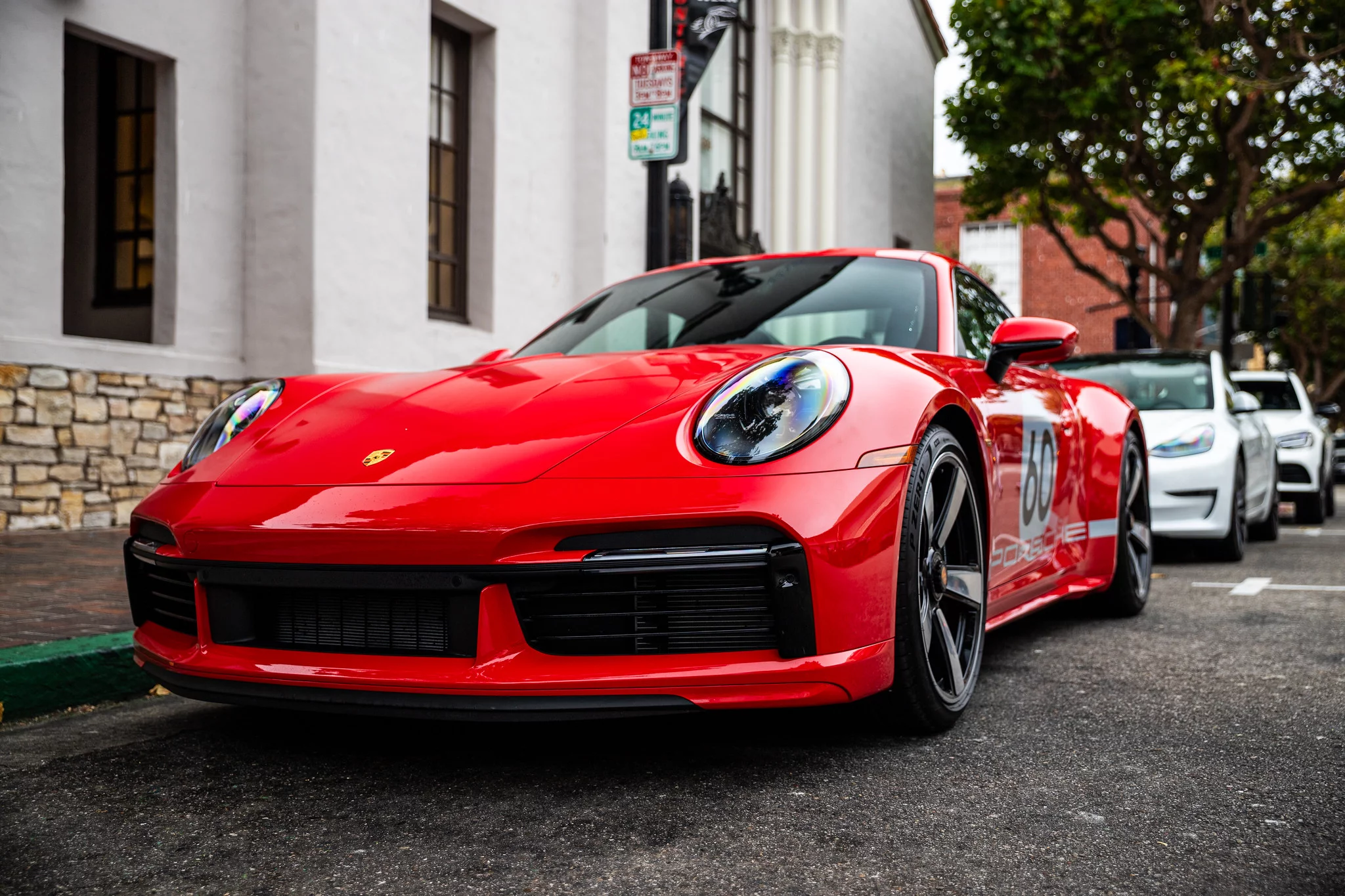 Racing Red Porsche 911 Sport Classic